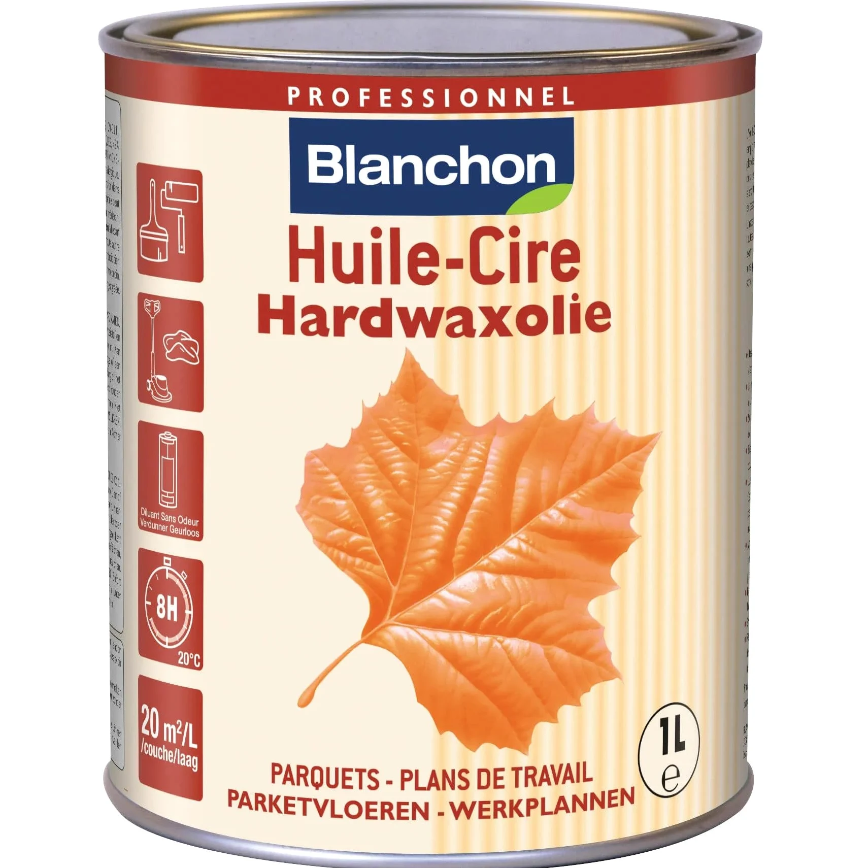 B632 olej do twardego wosku, 1 l, naturalny