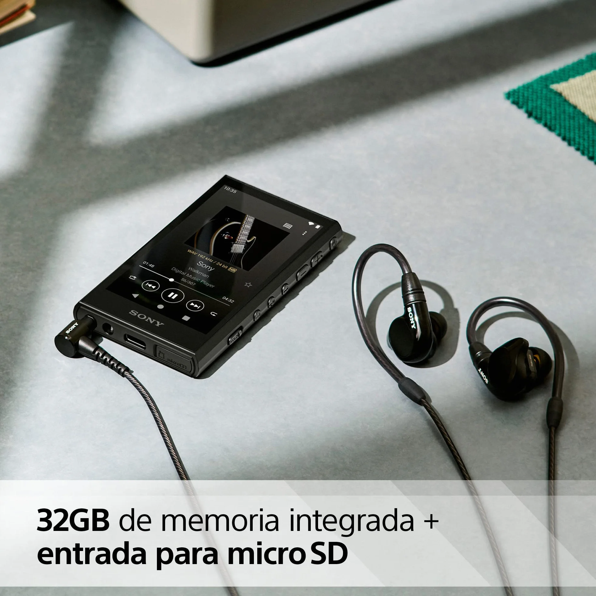 Sony Odtwarzacz MP3 Walkman NW-A306 32 GB czarny