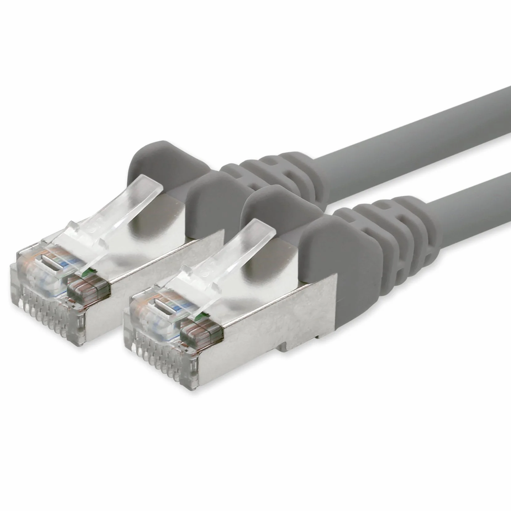 1aTTack CAT5 SFTP kabel sieciowy Ethernet LAN 2 x RJ45 7,5 m - szary