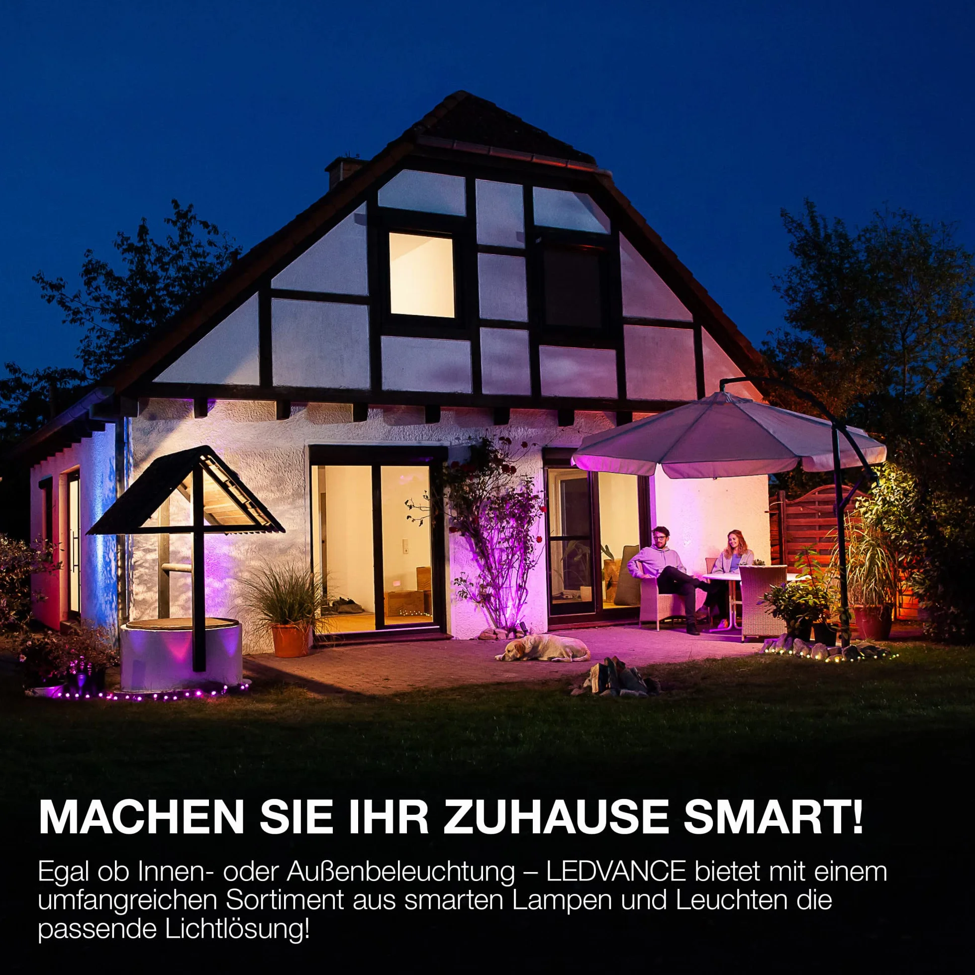 LEDVANCE Smart żarówka LED z Wifi, trzonek E27, ściemnianie, ciepła biel (2500K), kształt Edison, przezroczysty żarnik w przydymionym szkle, możliwość sterowania za pomocą Alexa, Google i aplikacji
