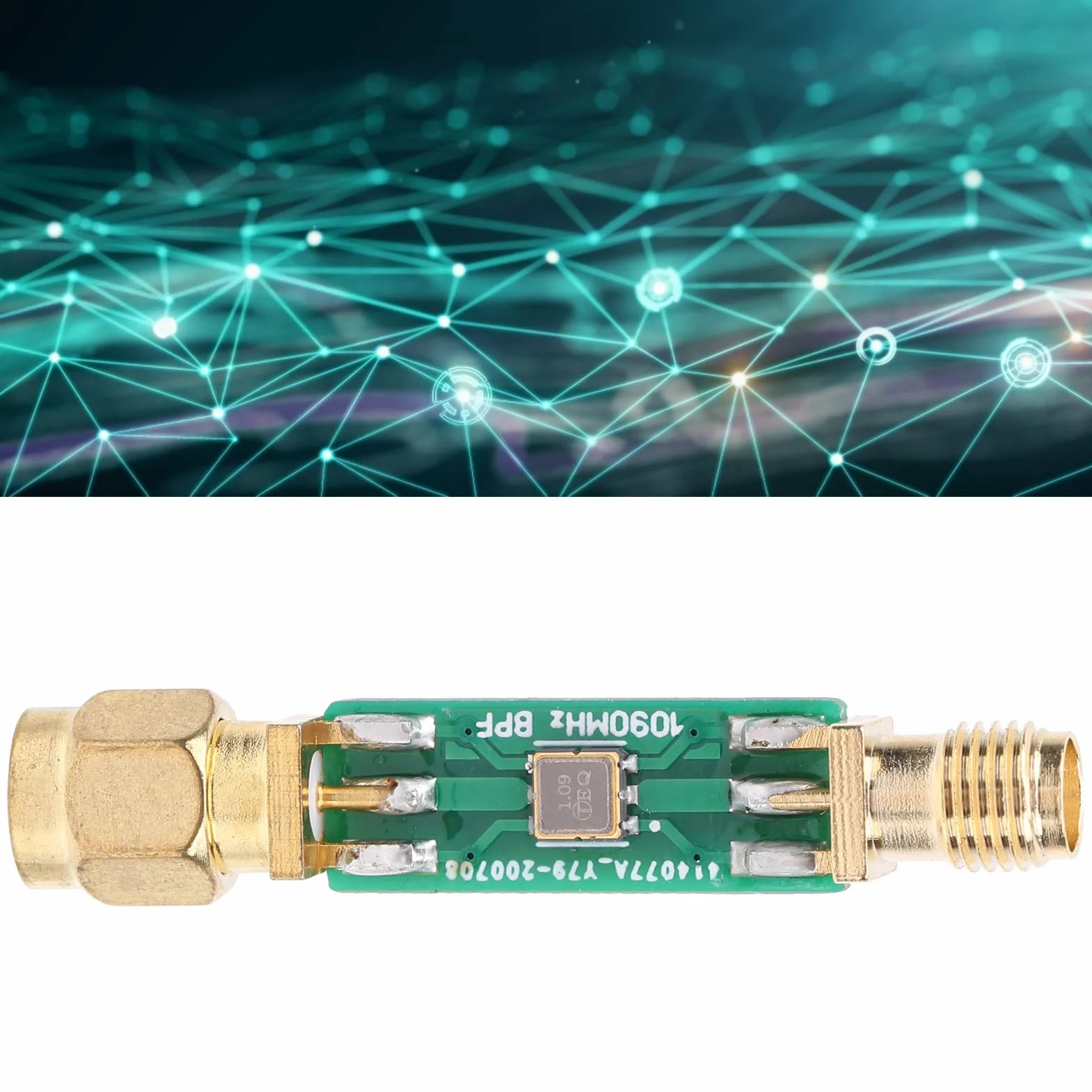 Filtr pasmowy BPF 1090 MHz, filtr anty-zakłóceniowy PCB, komponenty elektroniczne