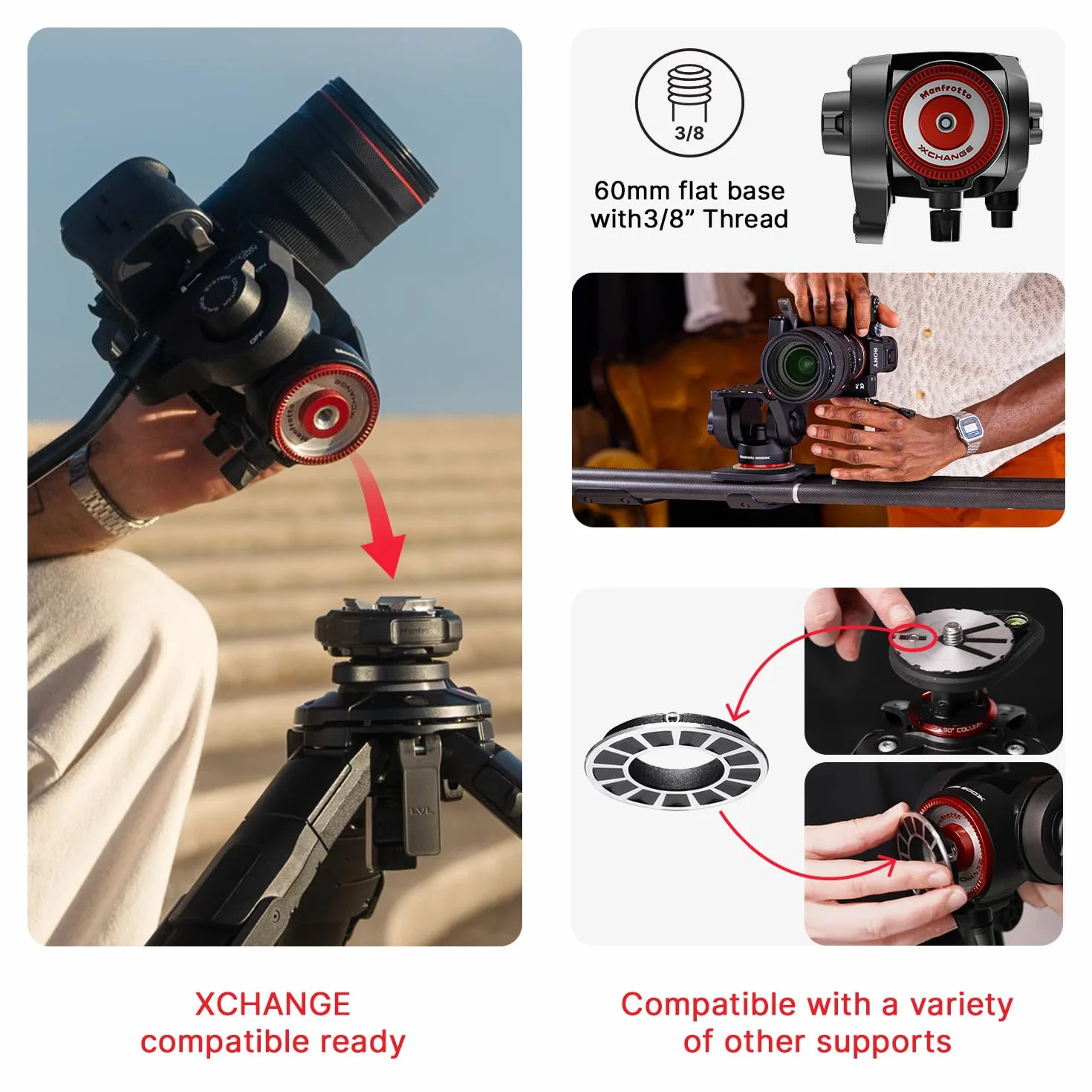 MANFROTTO Rotule Fluide 500X - MVH500XAH