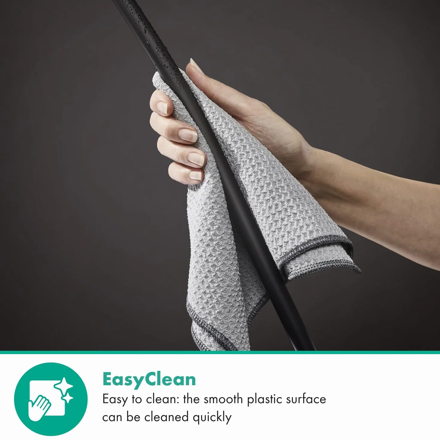 Hansgrohe Isiflex Wąż, Czarny, 1,60 m