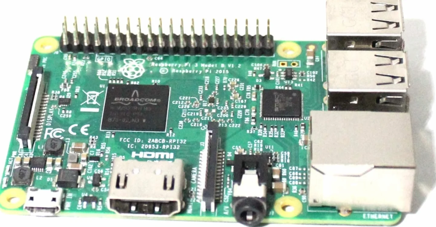 Raspberry Pi 3 Model B CPU1.2GHz/1GB/USB2.0/HDMI/Bluetooth/WiFi RASPBERRYPI3-MODB-1G