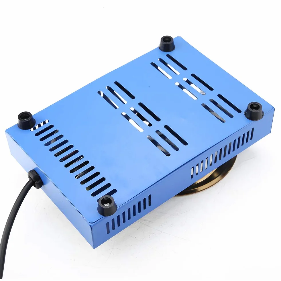 Garnek do lutowania, 220 V, 100 mm, rozlutownica, piec do wytapiania, tygiel do lutowania, kąpiel lutownicza, garnek do topienia, wtyczka UE (300 W)