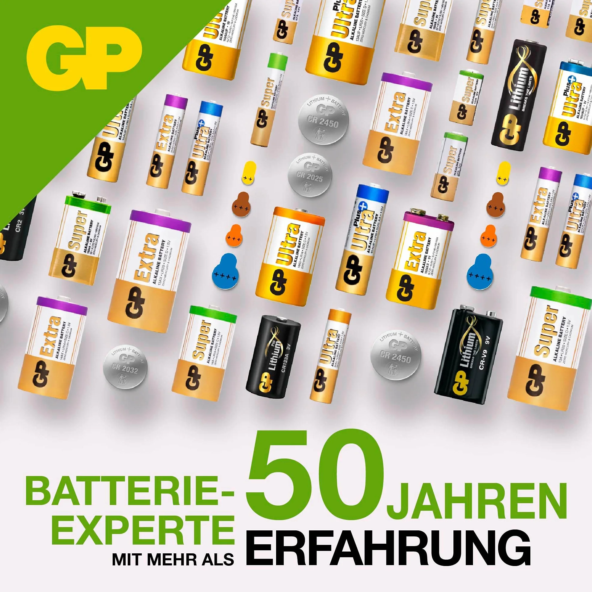 Gp GPPBA192F005 Bateria Jednorazowa, Srebrny, 10 sztuk x 192 (LR41)