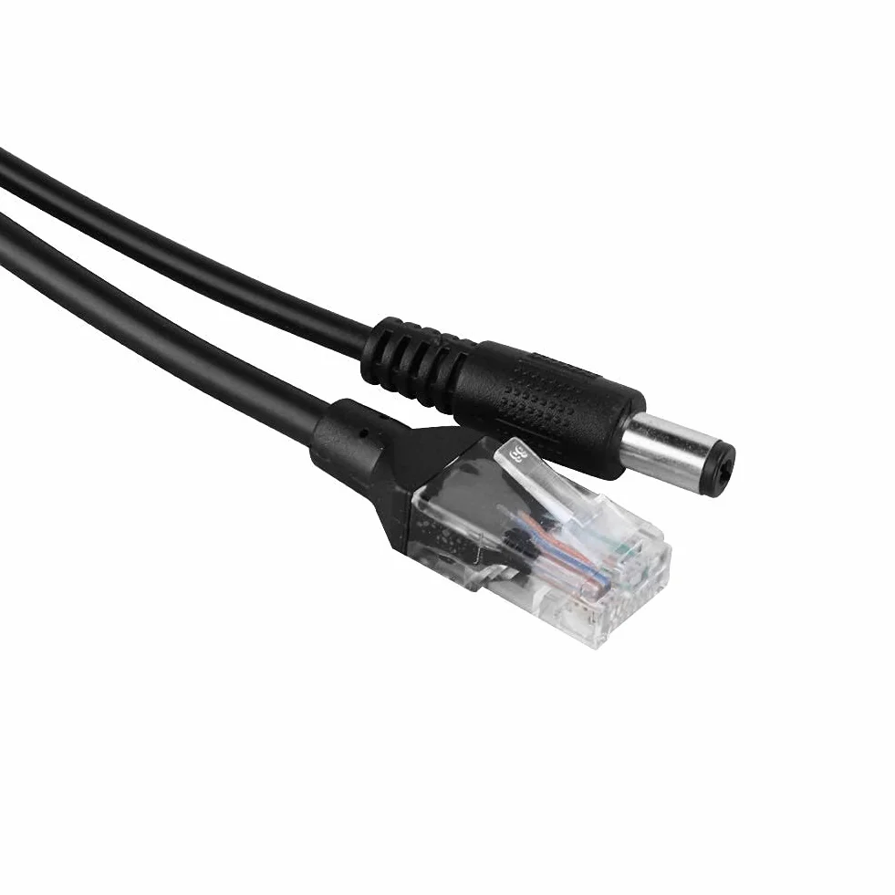 48 V – 12 V aktywny rozdzielacz POE, adapter wtykowy, rozdzielacz kabla, wtryskiwacz AP, zasilanie izolowane, z wyjściem DC 12 V, rozdzielacz PoE do kamery IP CCTV
