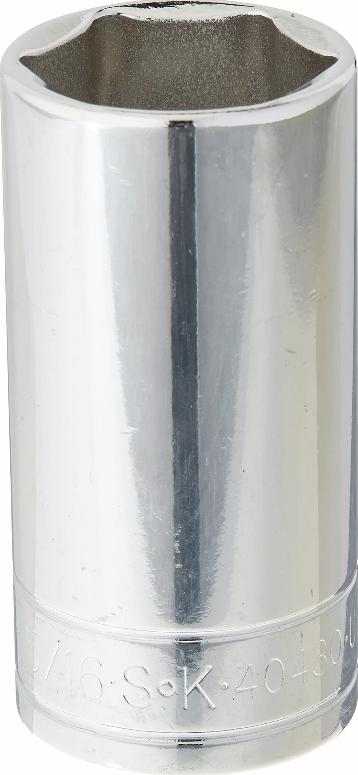 SK Tools USA 3/8" napęd - 7/8" - głębokie 6-punktowe chromowane gniazdo - 40428