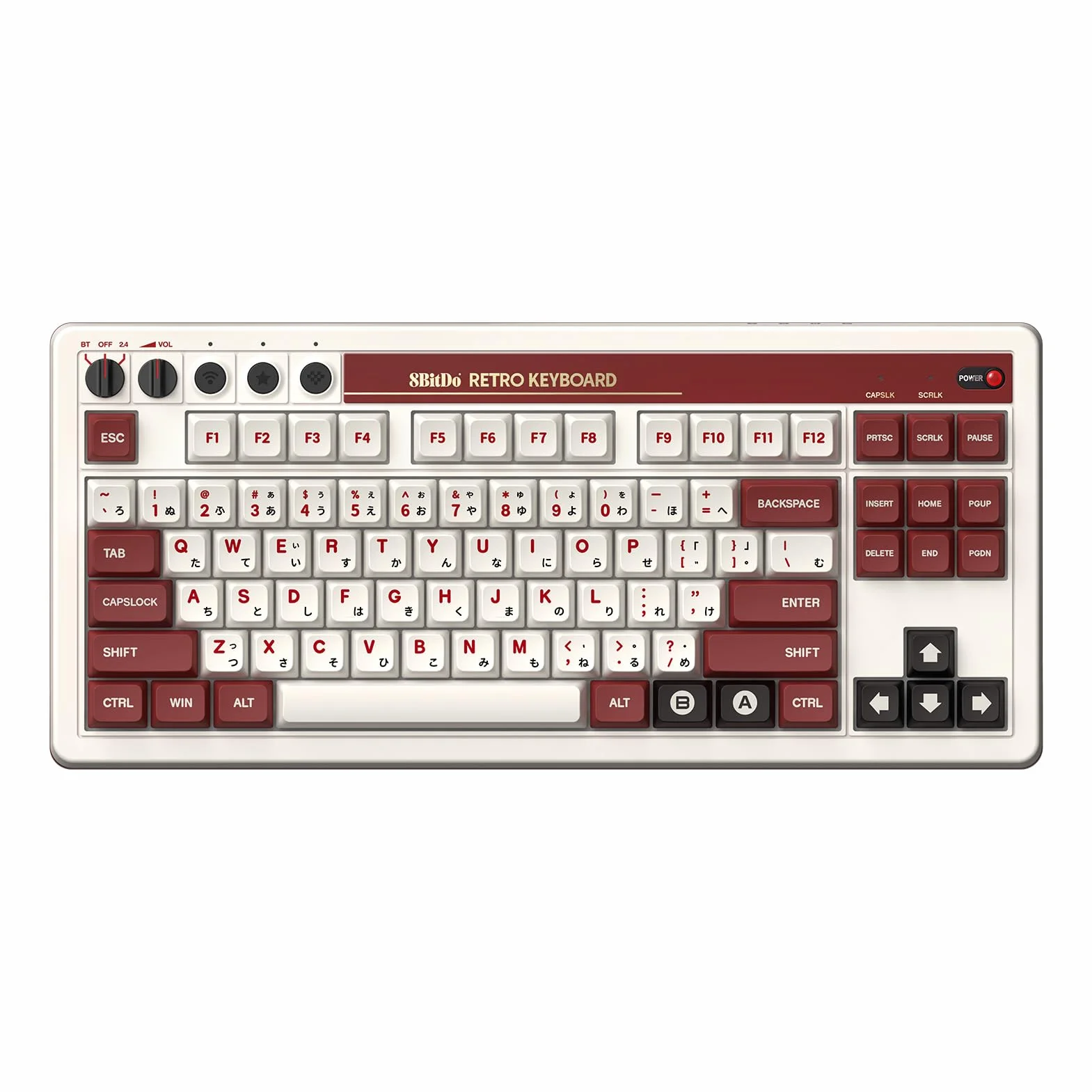 8BitDo Retro Mechanical Keyboard Fami Edition