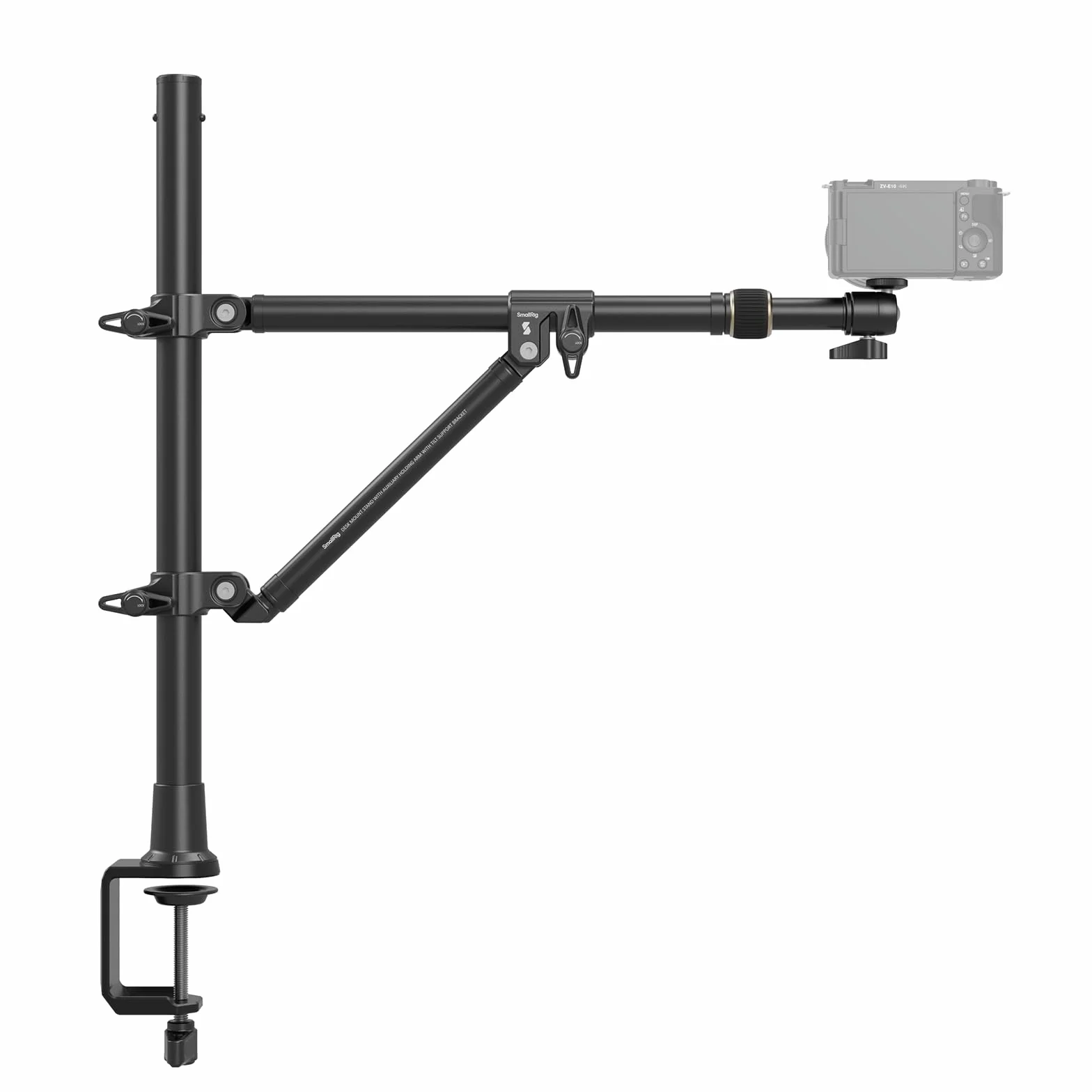 SMALLRIG Triangle Camera Desk Mount 3kg Uchwyt Kamery z Głowicą Kulową 4304