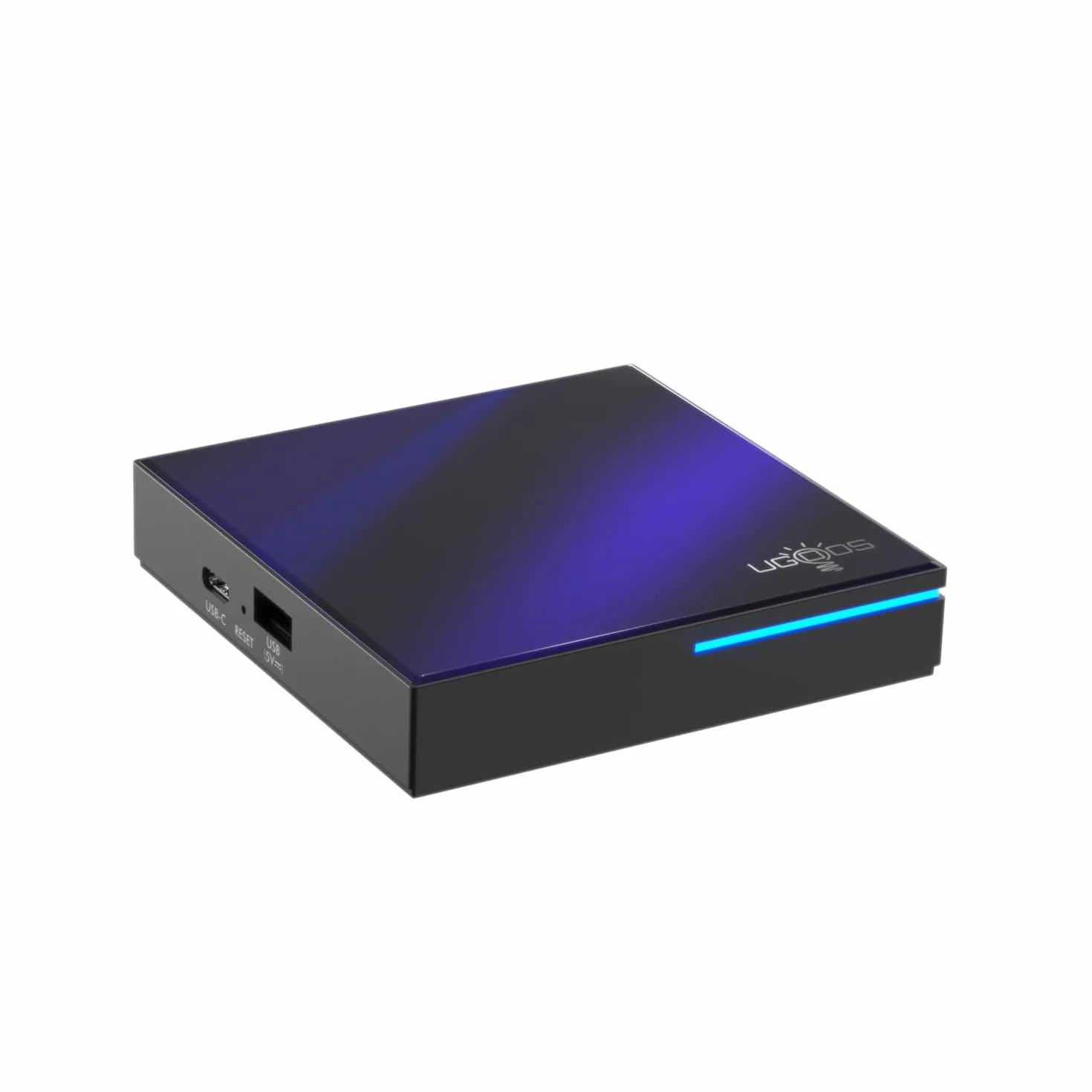 Ugoos SK2 TV Box Android 12.0 RTD1325 4GB RAM 32GB ROM WiFi6 Ethernet 100M USB 2.0 BT5.2 4K HDR