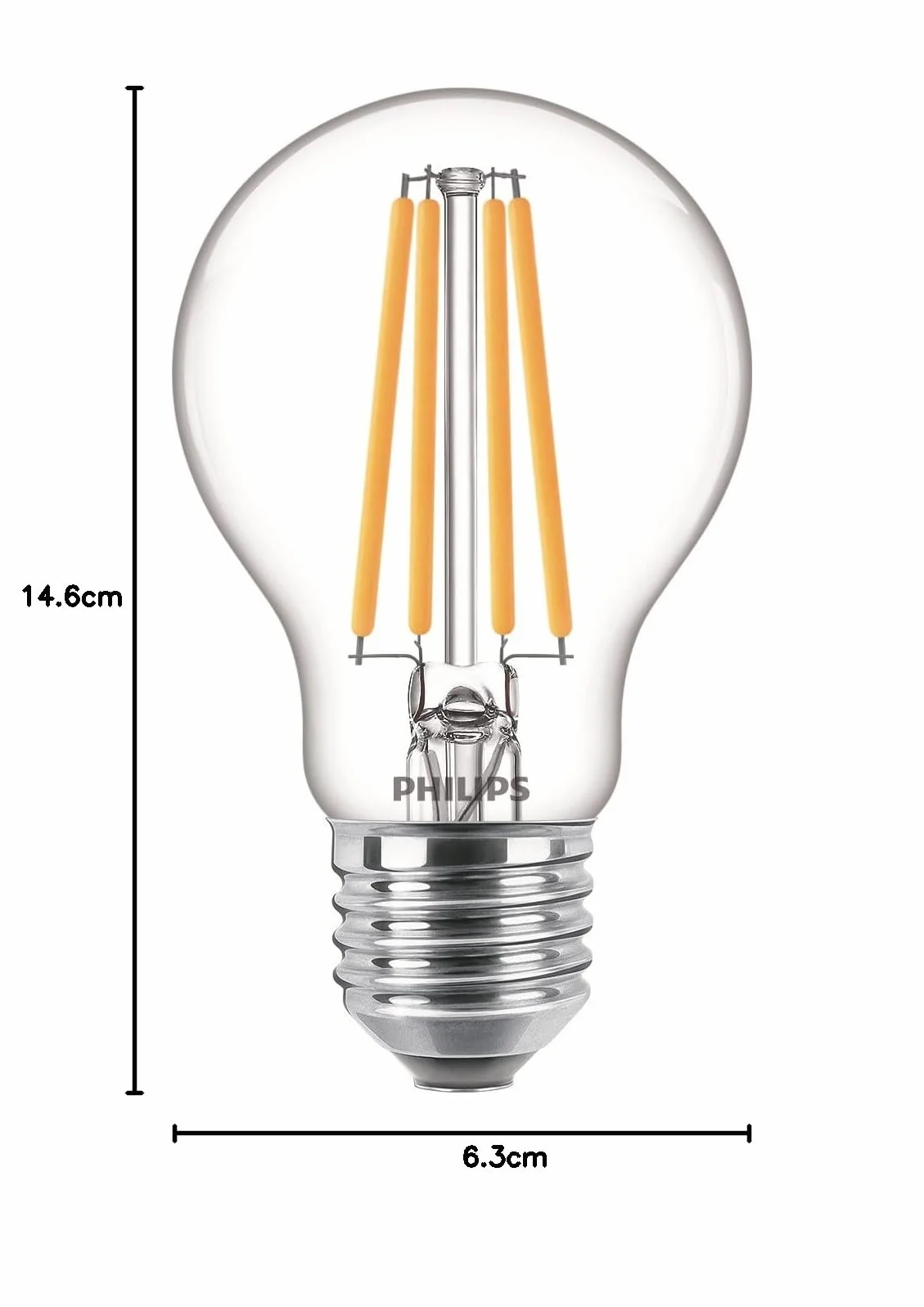 Philips LED Żarówka 10,5–100 W E27 Ciepła biel