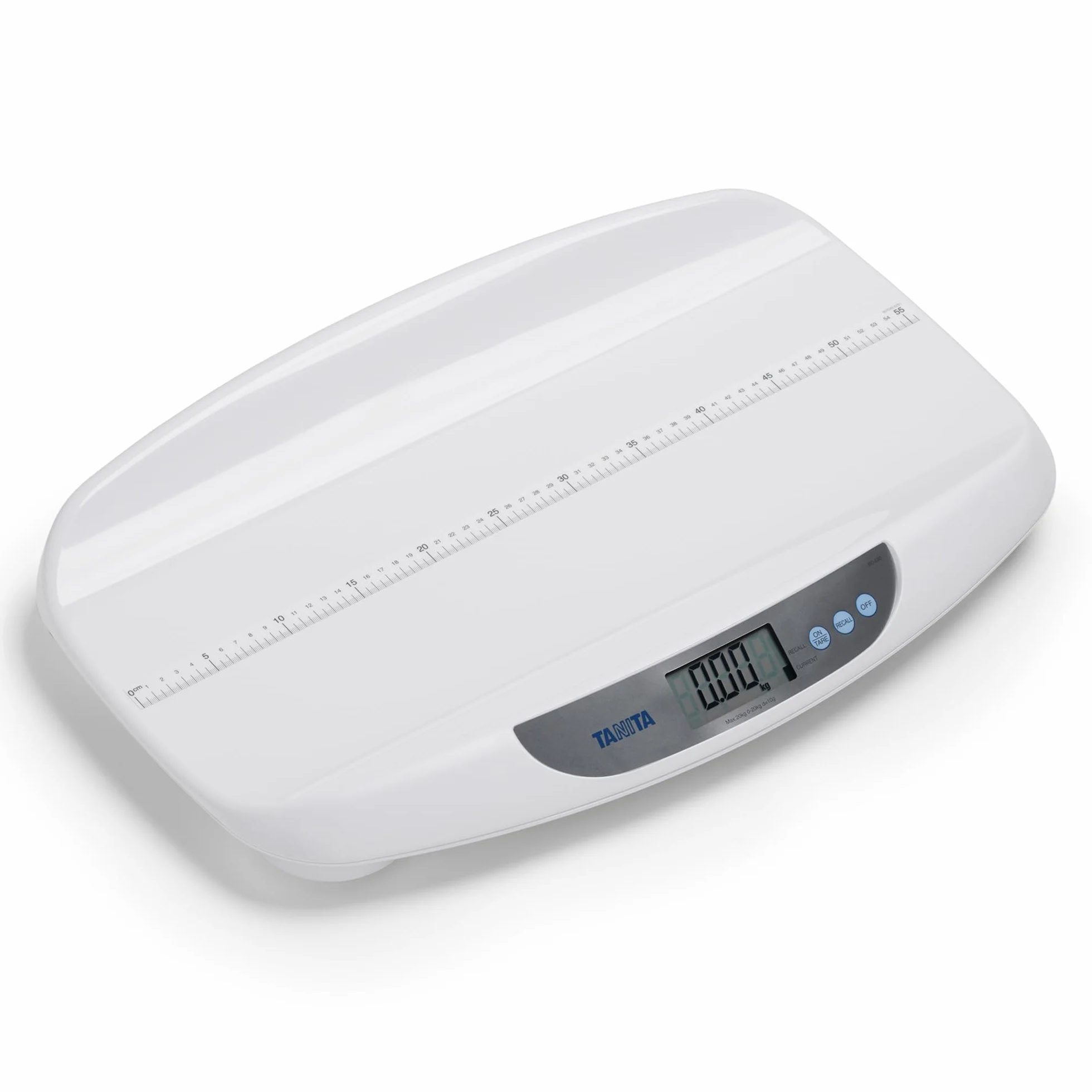 TANITA BD-590 cyfrowa waga dziecięca z miernikiem długości, biała