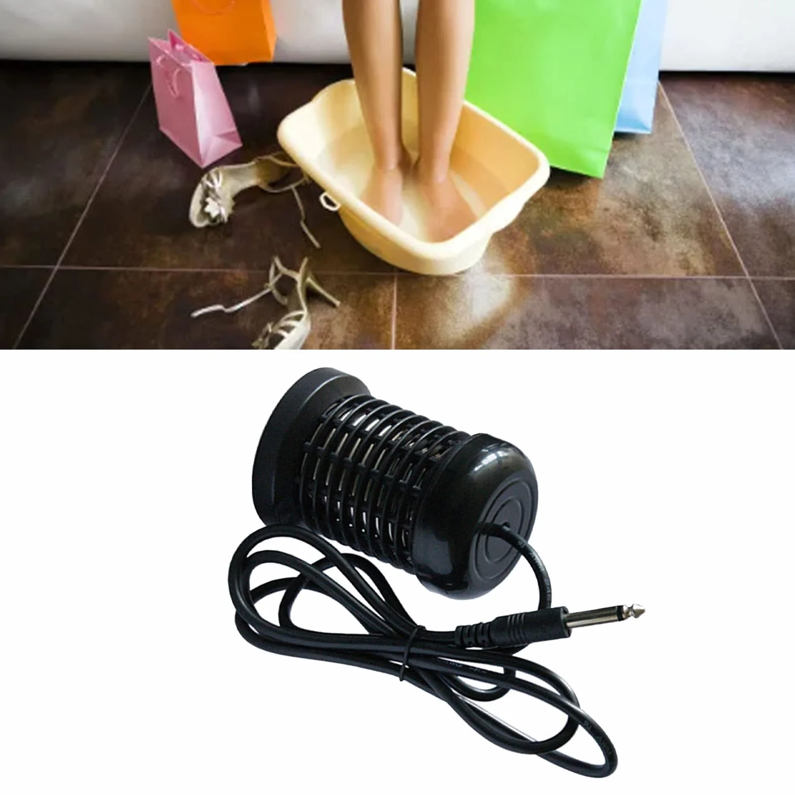 Kąpiel jonowa Detox do stóp – 10 okrągłych elektrod ze stali nierdzewnej, system spa do detoksykacji, sprzęt do domowego wellness