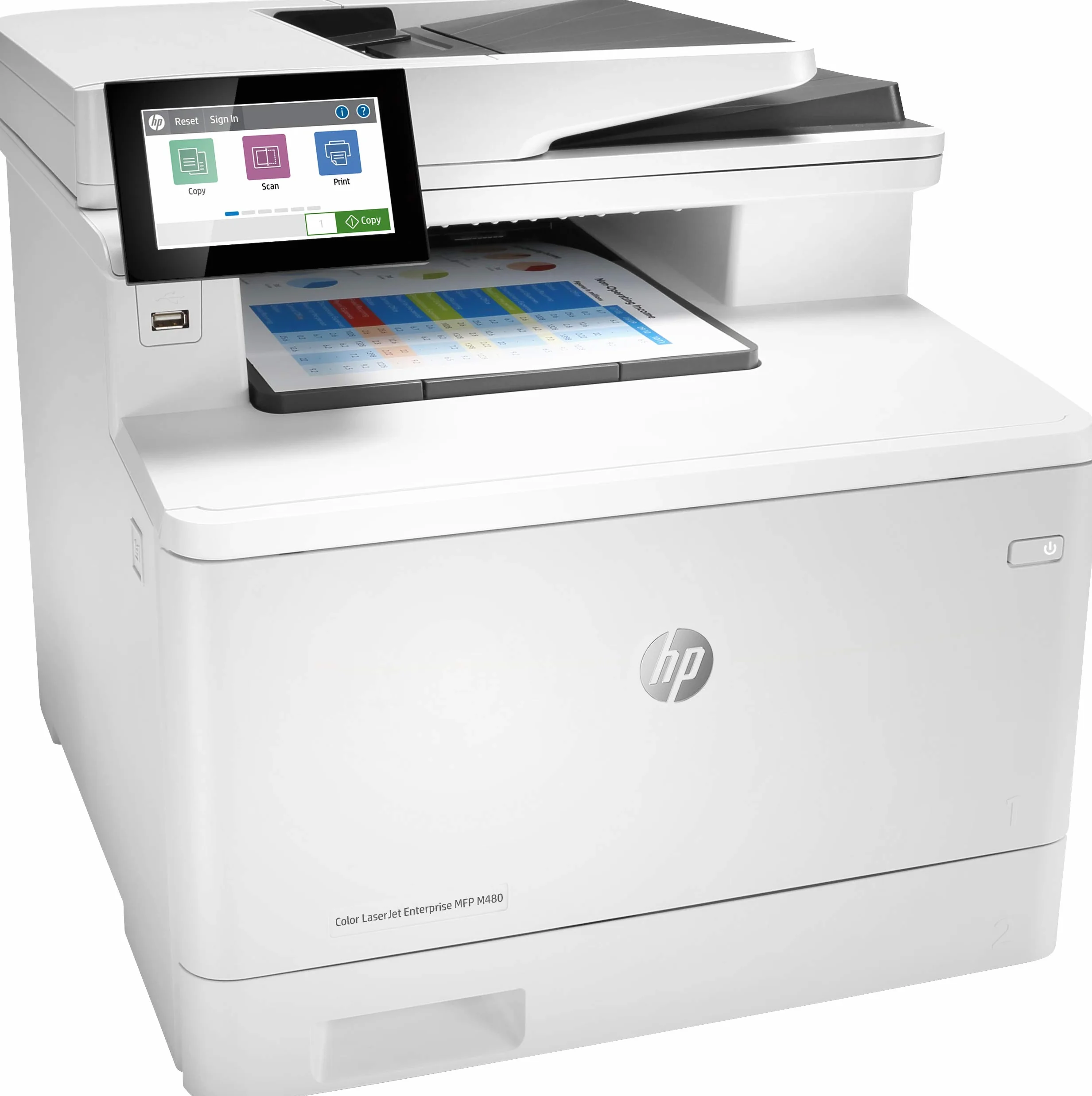 HP Color LaserJet Enterprise M480f Urządzenie wielofunkcyjne