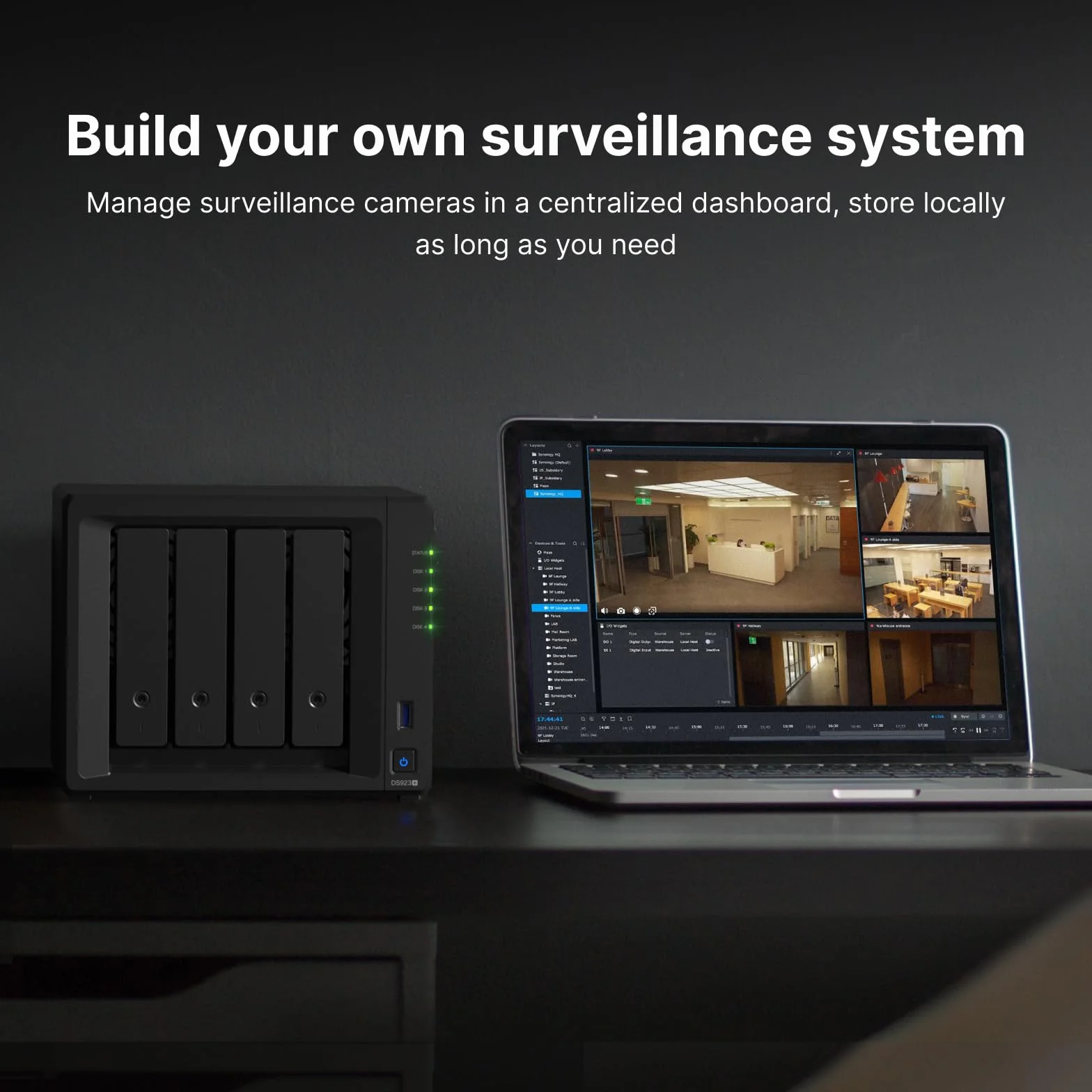 Synology 4-Bay DiskStation DS923+ (bezdyskowy) Czarny
