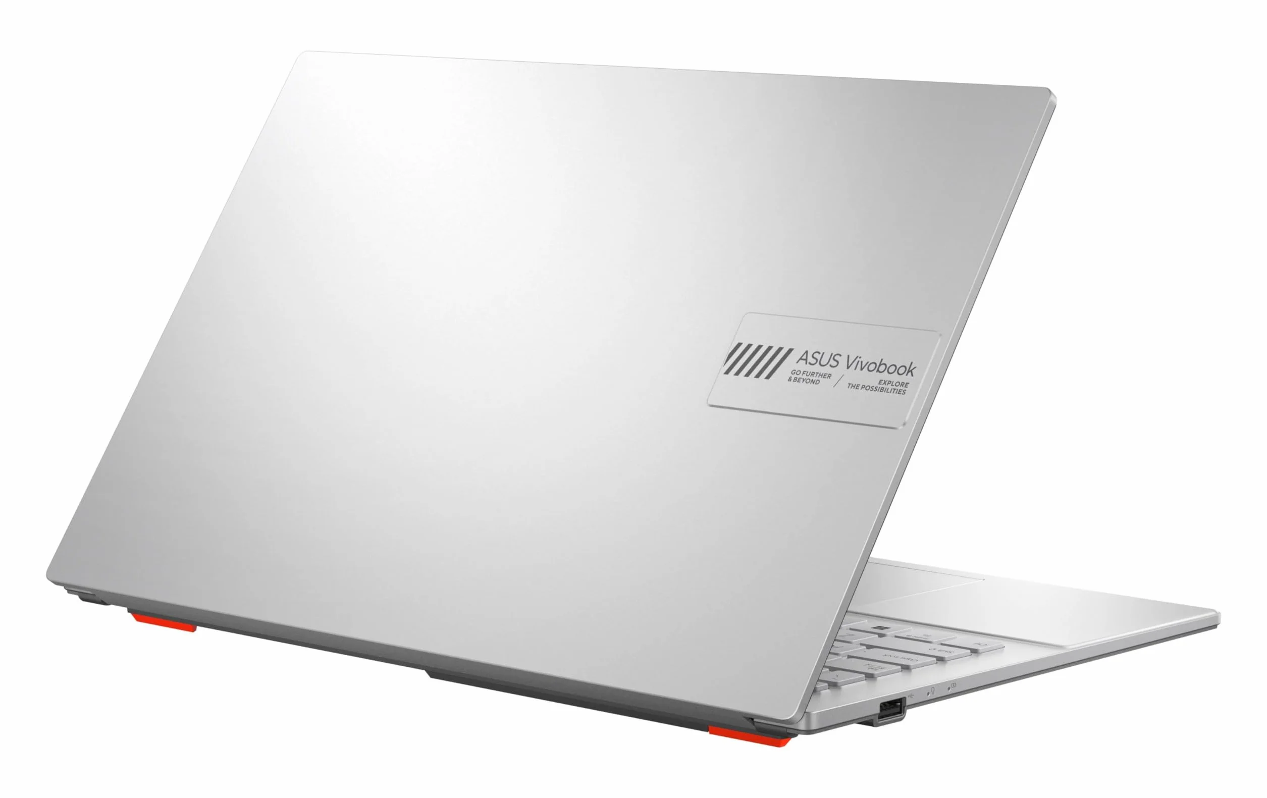 ASUS Vivobook Go 15 OLED E1504FA-BQ2451W laptop o przekątnej 39,6 cm (15,6"), Full HD, AMD Ryzen 5 7520U, 16 GB RAM, 512 GB SSD, Radeon 610M, Windows 11 Home, zimna srebro, hiszpańska klawiatura