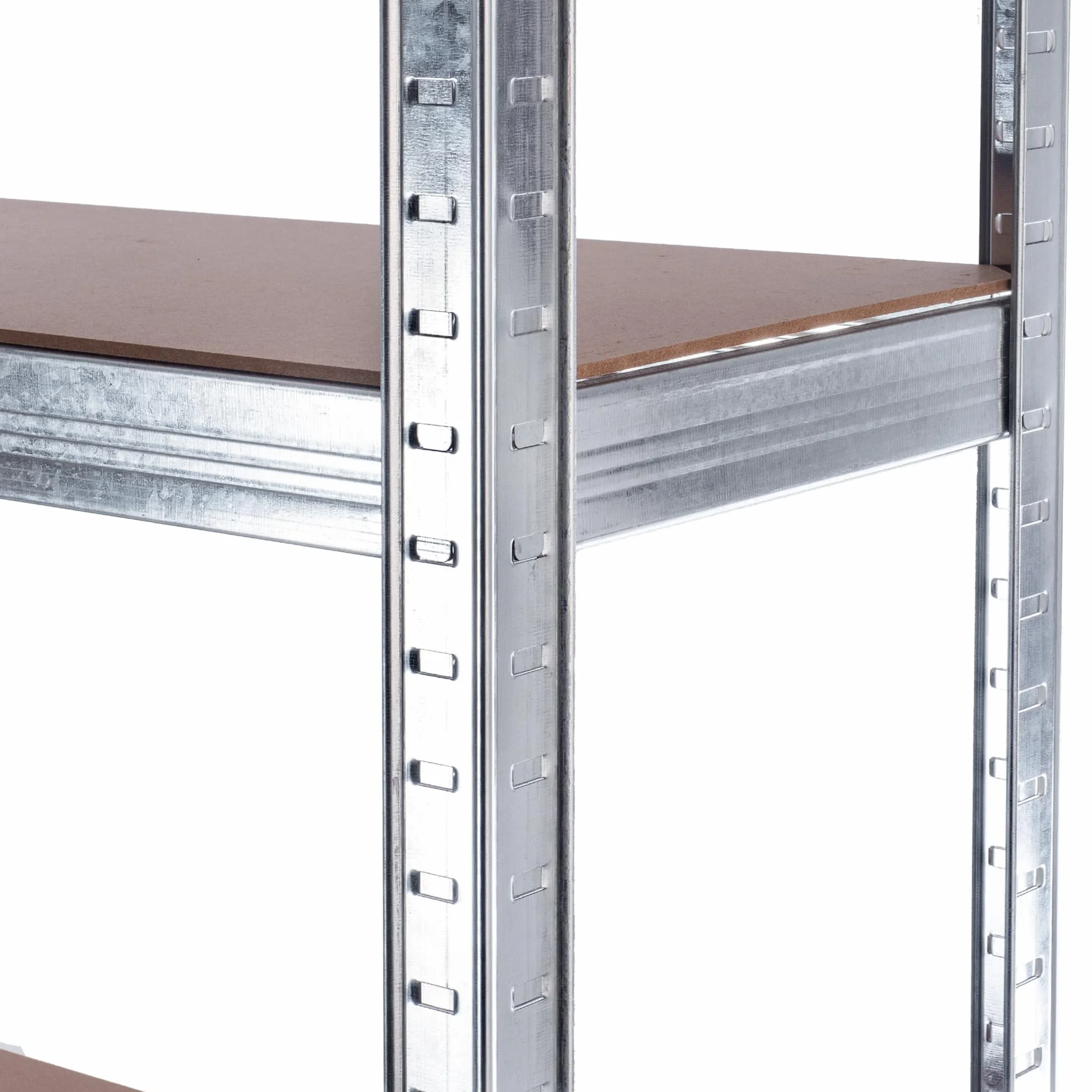 KADAX Metalowy regał do dużych obciążeń na narzędzia ogrodowe, stabilny regał warsztatowy o nośności 875 kg, system regałowy