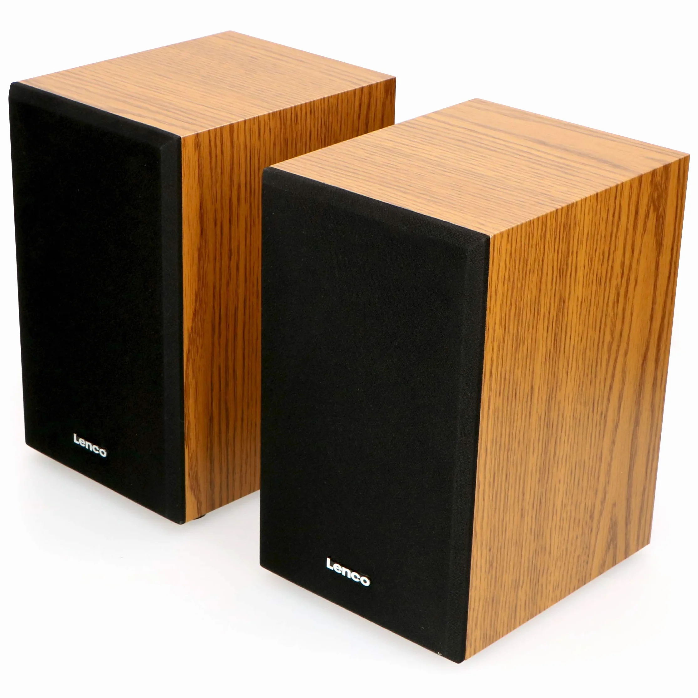Lenco Ls-300 Wood Giradischi con Diffusori Acustici Bluetooth