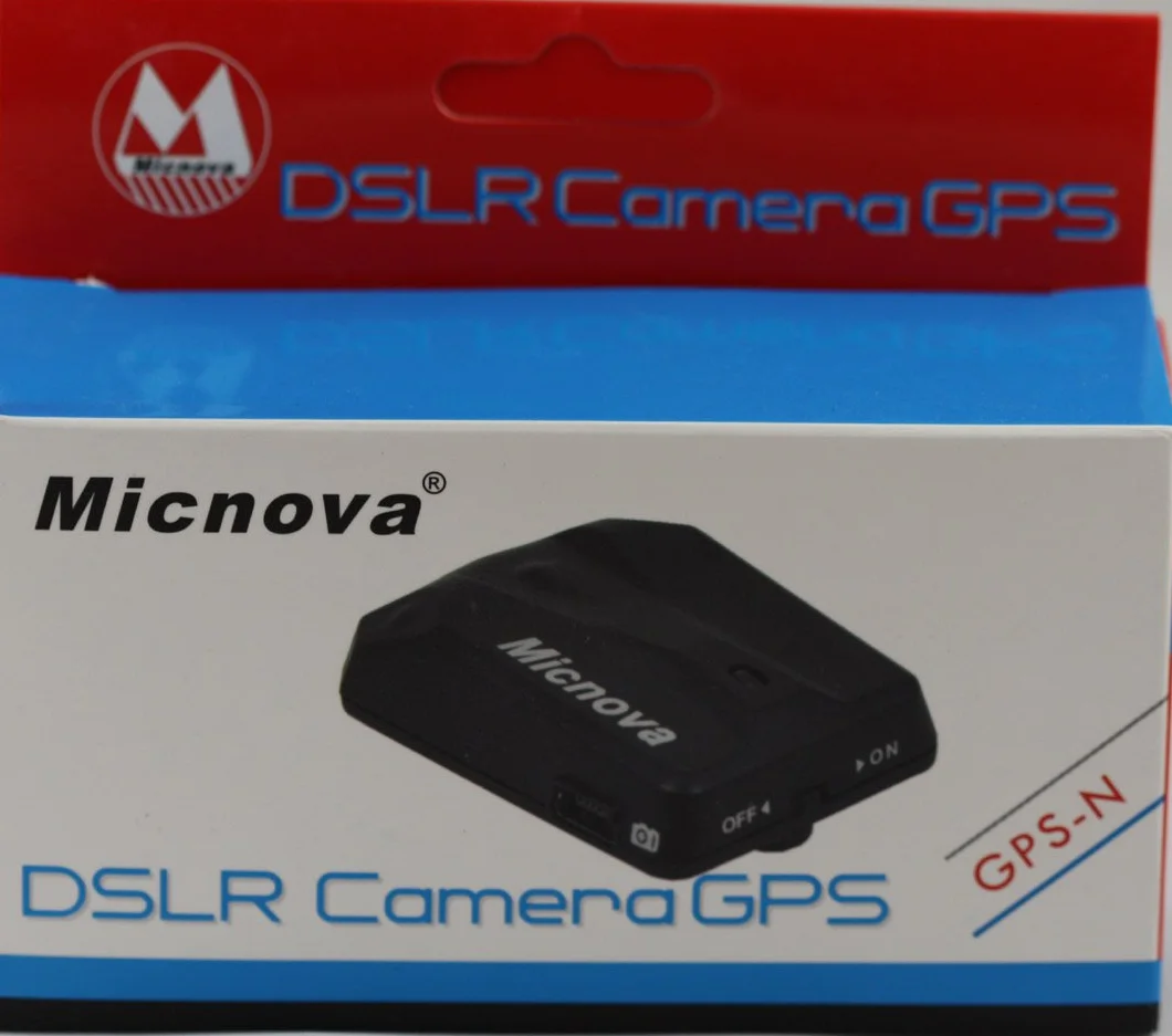 MICNOVA GPS odbiornik Geotagger do Nikon Z8, Z7, Z6, D850, D810, D780, D750, D500, D7200, D7100, D5600, D5300, D3500, D3400, D3300