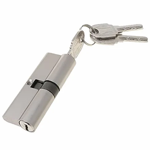 Wkładka bębenkowa. Podwójny otwarty zamek Cylinder okienny drzwi Klucz Zabezpieczenie przed kradzieżą Mosiężny zamek drzwiowy Wydłużony rdzeń zamka bębenkowego(90mm)