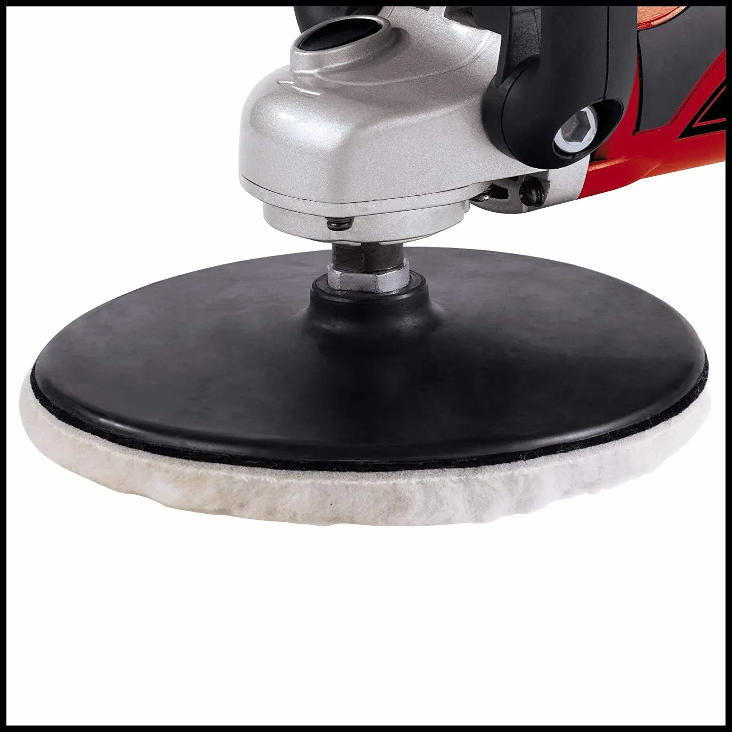 Einhell Cc-Po 1100/1E Polerka, Czarny/Czerwony, 180 mm