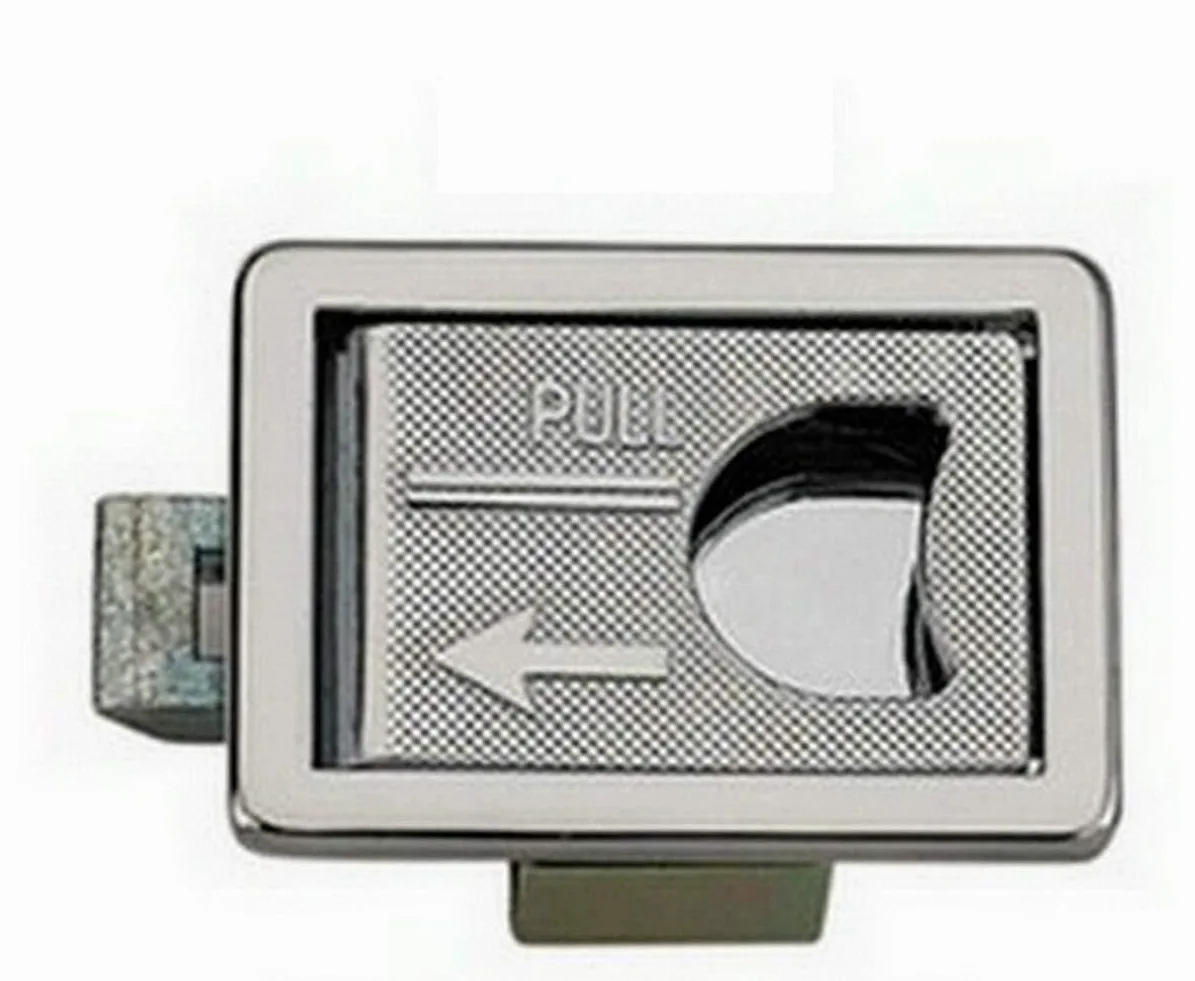 Okucia do szafek Akcesoria do zamków 5 Płaski zamek lagnowy typu push-type Lagnet Stopowy blokada (Size : With lock cylinder)