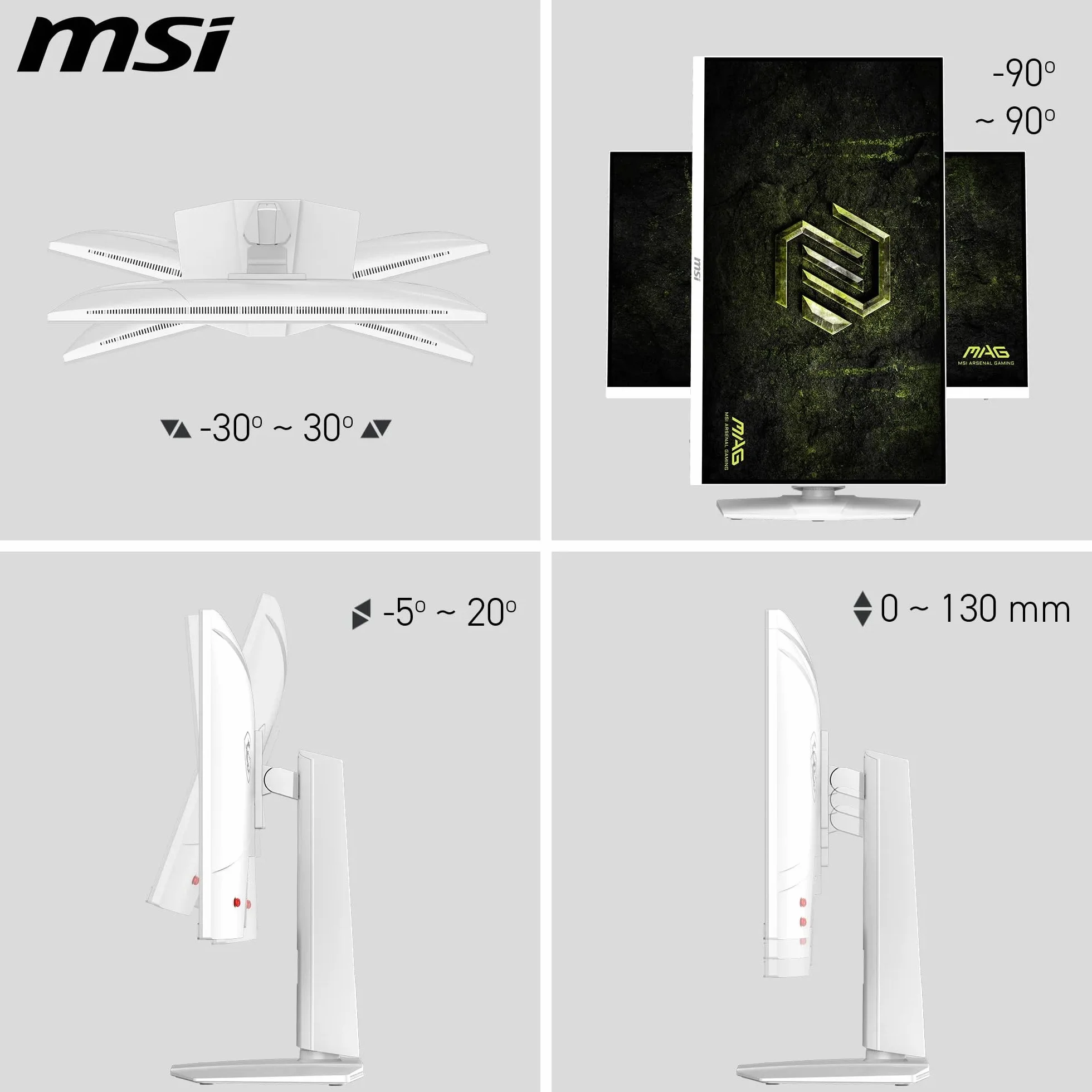MSI MAG 274QRFW X32 27-calowy monitor IPS 2560x1440