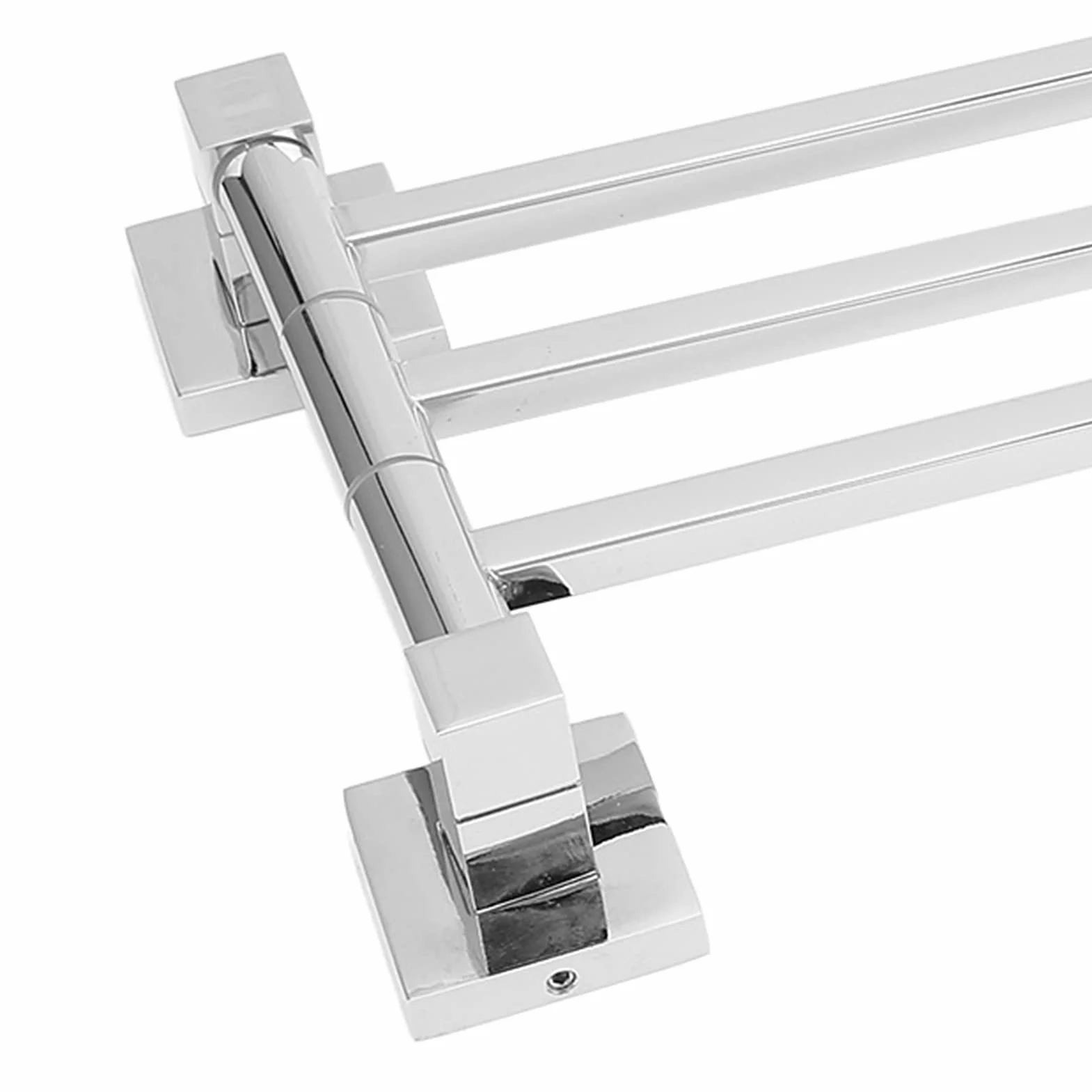 Obrotowy Wieszak na Ręczniki 2/3/4 Uzbrojenie 40 Cm Obrotowy Wieszak na Ręczniki Obrót o 180° Uchwyt na Ręczniki Bede Stal Nierdzewna Obrotowe ramię Wieszak (250255 Aktywne trzy