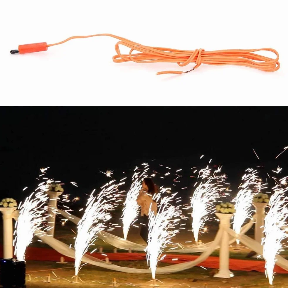 Ignition Cable, 50 szt. bezprzewodowego pilota zdalnego sterowania, elektroniczny, ogniotrwały kabel (30 cm)