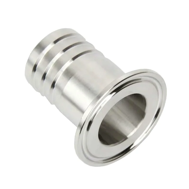 Złączka do węża sanitarnego z zaciskiem trójzaciskowym, do remontu domu, tuleja ze stali nierdzewnej SUS SS 304(108mm x Ferrule 119)