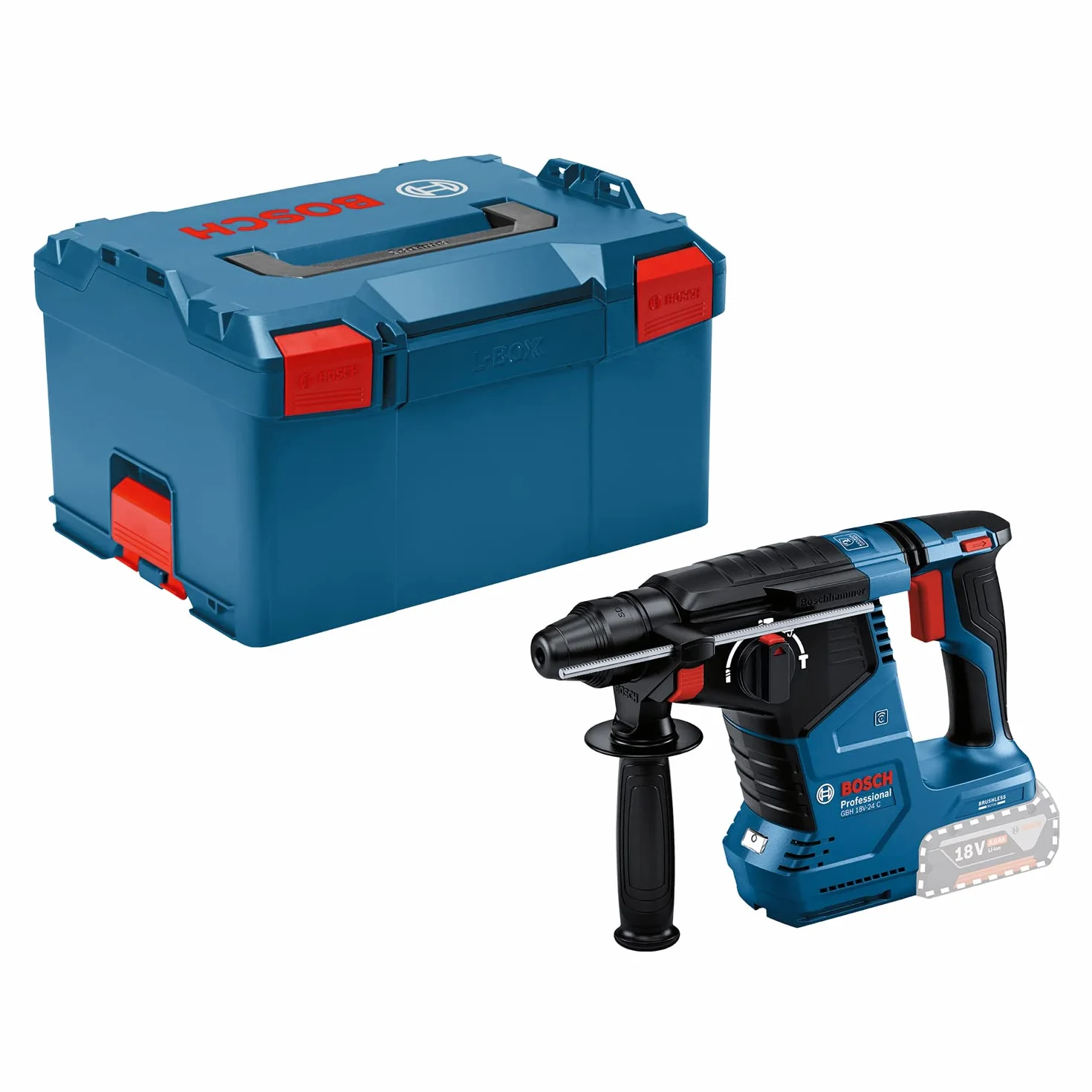 Bosch Professional Gbh Wiertarka, Niebieski/Czarny, 45 x 37 x 26,5 cm
