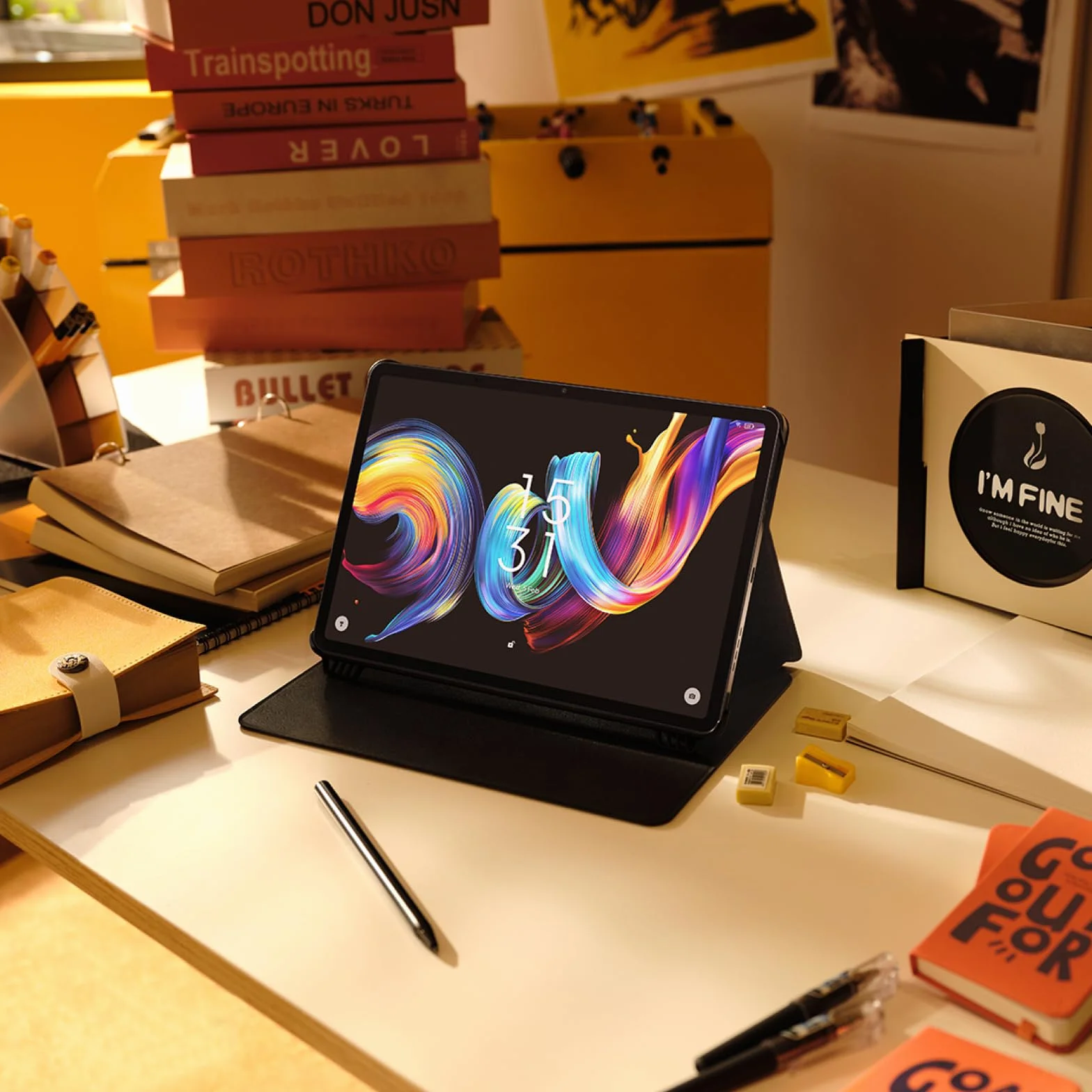 TCL NXTPAPER 11 Plus 11,5" 2.2K NXTPAPER 4.0 256 GB 8 GB + 8 GB RAM ze składanym etui i rysikiem T-Pen