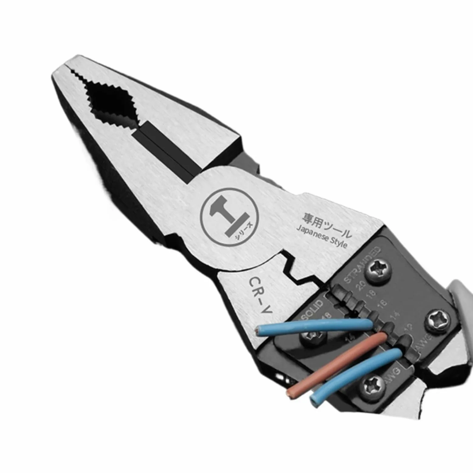 Szczypce dla elektryków 23 cm Multitool Szczypce ukośne Cięcie Boczne Ostre Uniwersalne Przecinaki Do Drutu Sprzęt Narzędzia Ręczne Szczypce (Kolor: Szczypce Szczypce Szczypce 23 cm)