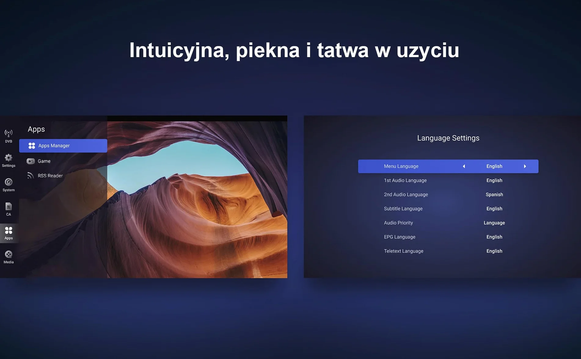 APEBOX S2X 4K DVB-S2X UHD odbiornik satelitarny FTA Multistream 4K H265 USB 2.0 Ethernet YouTube