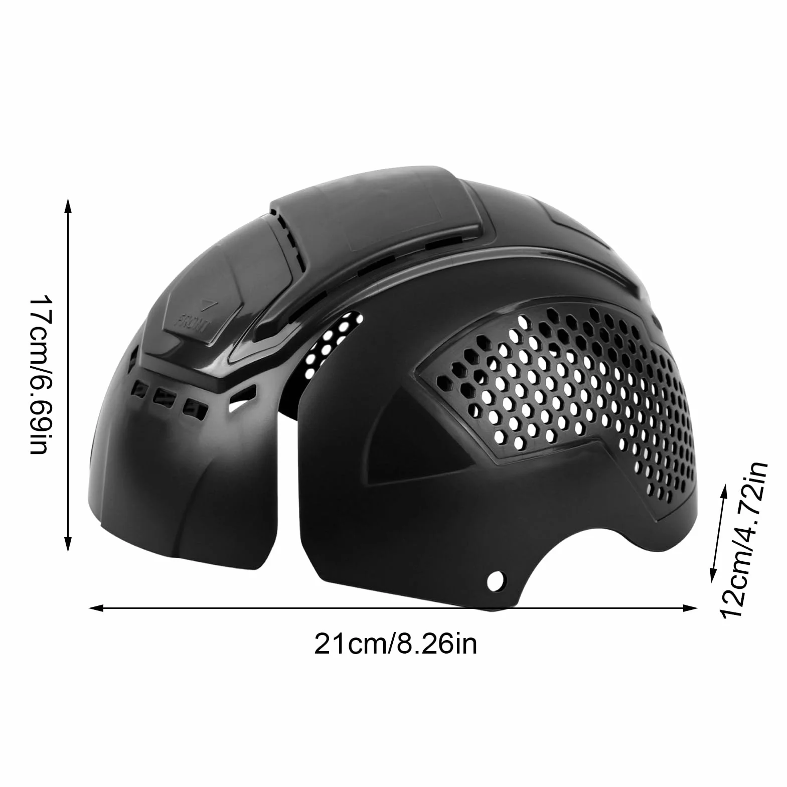 Bump Caps Insert - Breathable Safety Helmet, 6.69×8.27×4.72 Inches Protective Work Cap Supplies for Training, Workshop, Processing, Falls, Accidents, Airsoft, or Sweat Absorption, Lightweight