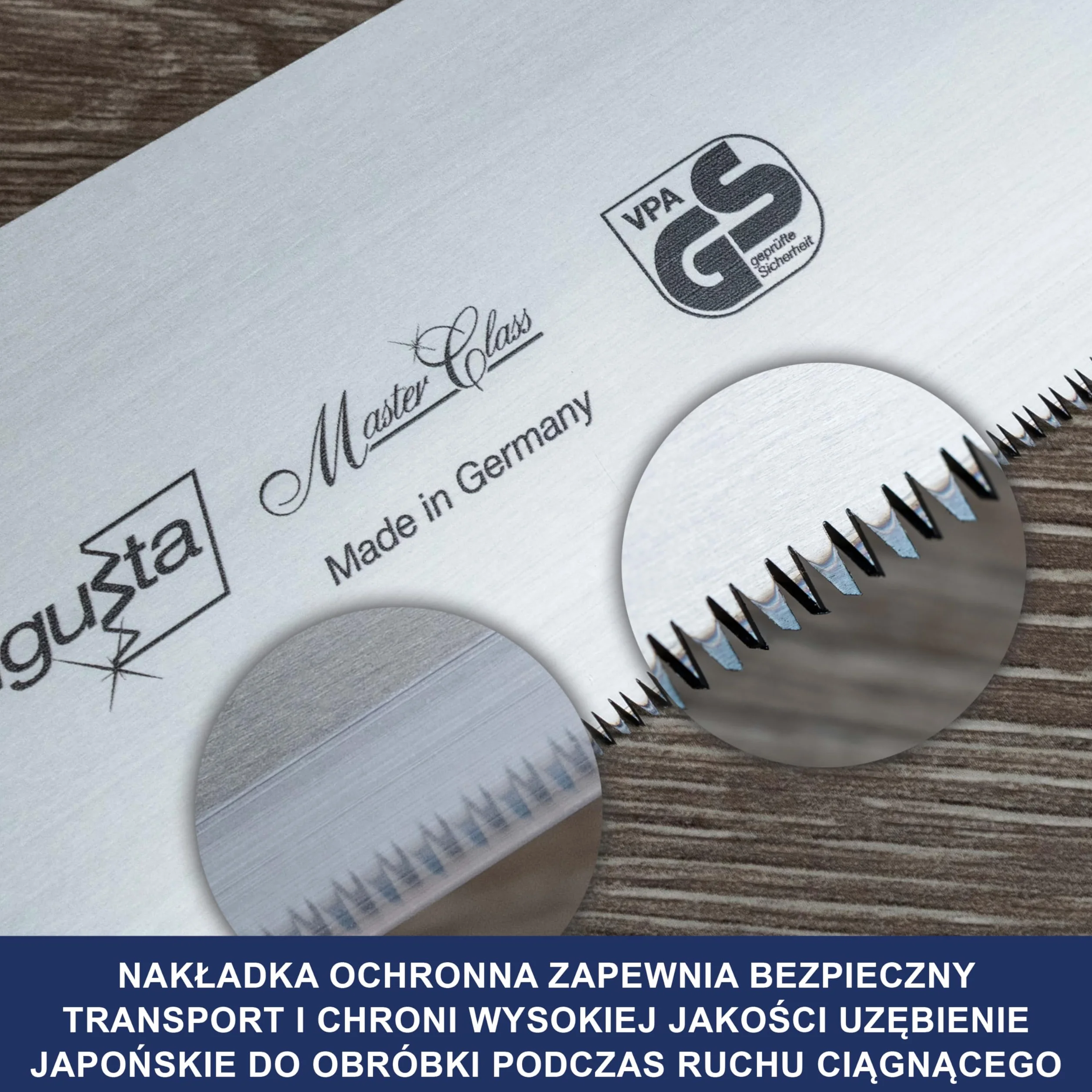 Augusta Japońska piła Kataba 270 mm tradycyjny kształt Do głębokich cięć, 44020 270 AMA