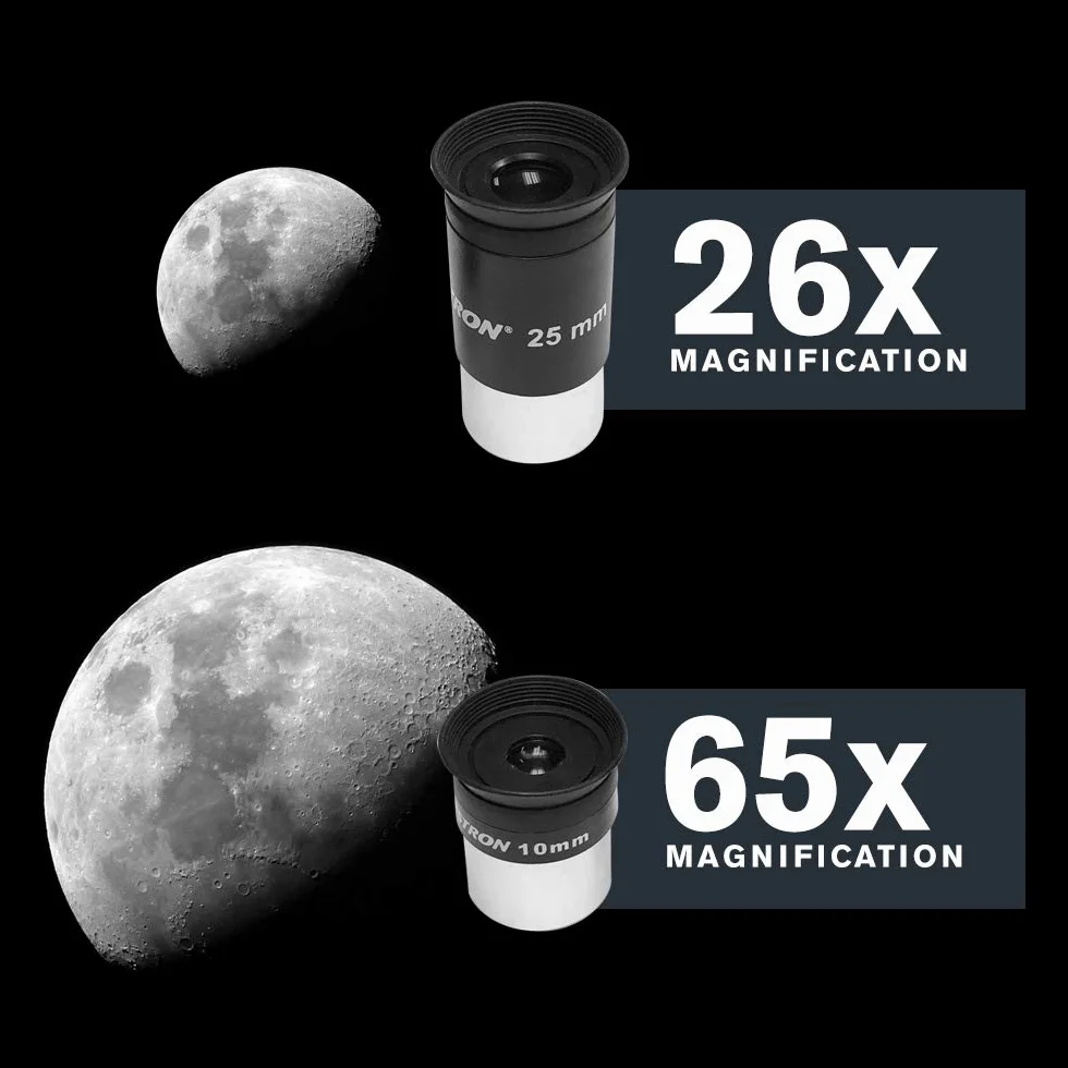 Celestron 22461 StarSense Explore DX 130 Teleskop reflektorowy Newtona, aplikacja na smartfony, dwa okulary, stacja dokująca, statyw iOS/Android