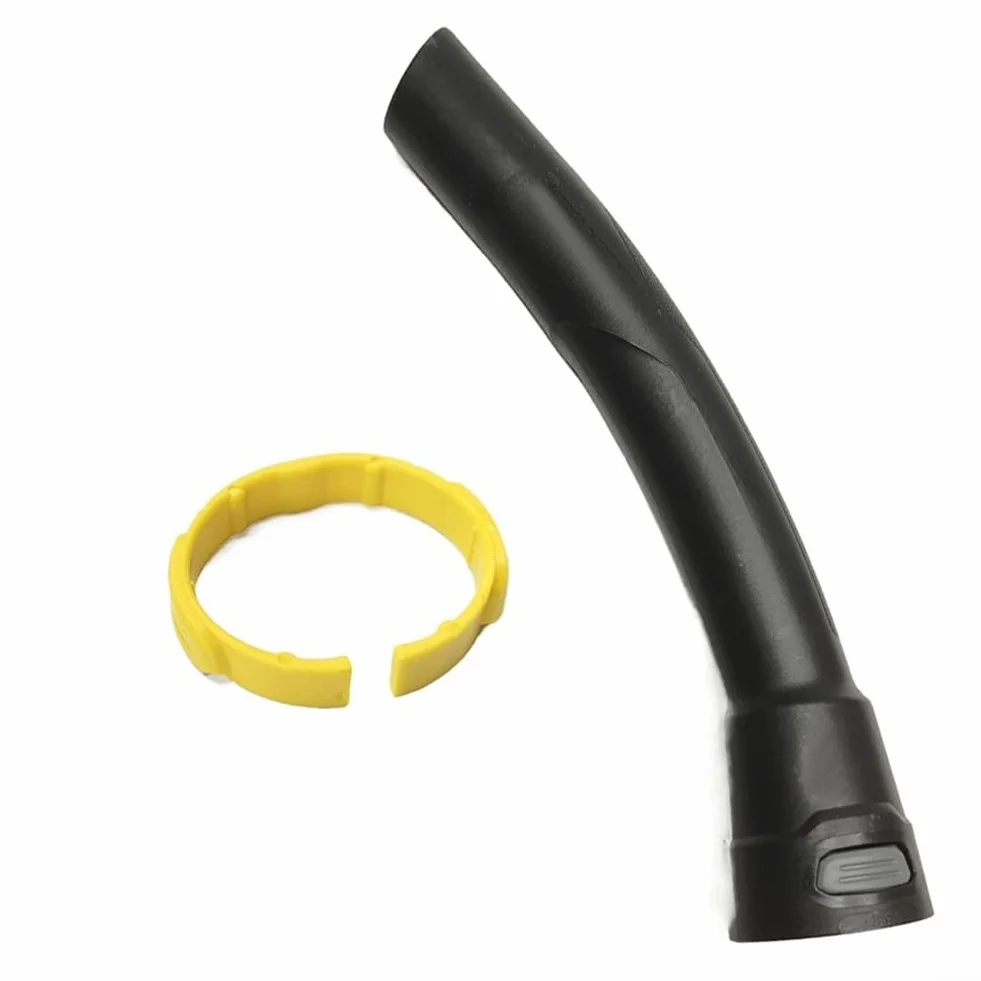 Zakrzywiona końcówka węża z uchwytem do odkurzacza, średnica na końcu 35 mm, zapasowy uchwyt pasuje do Karcher NT20/30/WD1 WD2 WD3 WD4 WD5 WD6 2.863-012.0