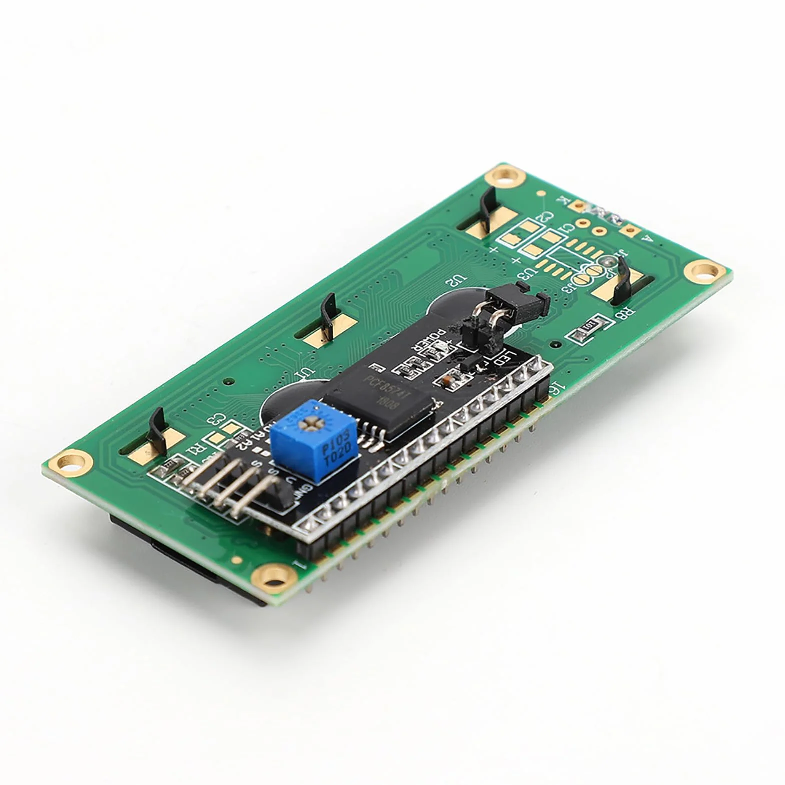Moduł LCD 1602 I2C z Niebieskim Podświetleniem Adapter