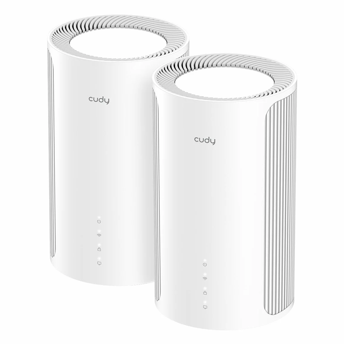 Cudy Tri-Band WiFi 7 BE11000 Whole Home Mesh System, 6-Stream 10 Gb/s, 4 porty 2,5G, MU-MIMO, Multi-VPN, Cudy APP, inteligentne anteny wewnętrzne, M11000 2-pak