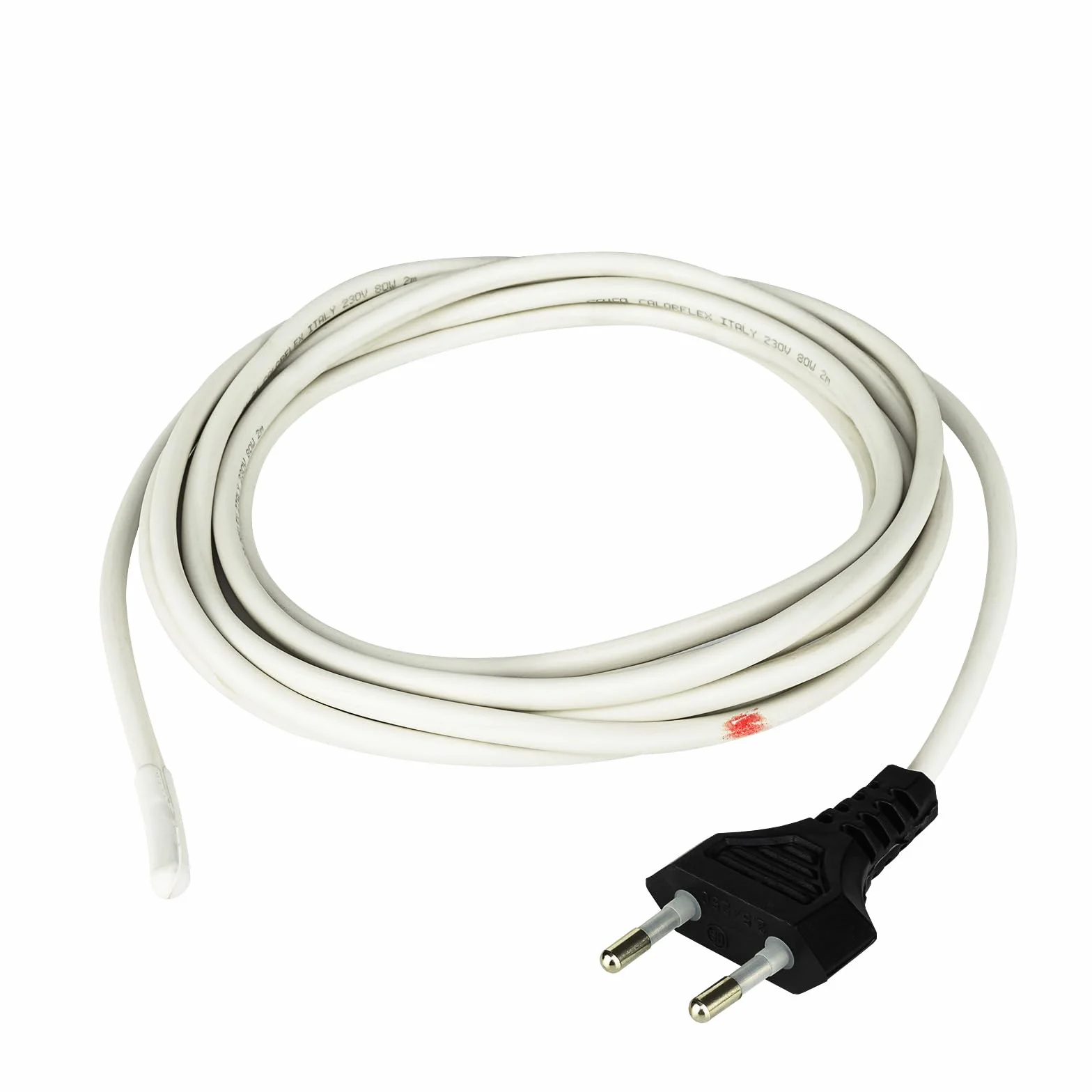 Ogrzewanie towarzyszące 2,5 m, ochrona przed zamarzaniem, kabel grzewczy z silikonu, moc grzewcza 40 W/m, wodoszczelność IP68