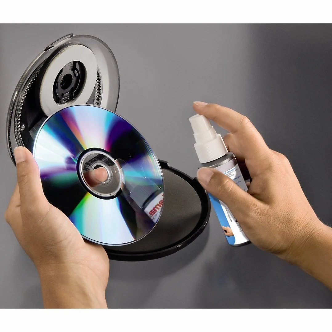 Hama Zestaw do czyszczenia i naprawy płyt CD/DVD z płynem i pastą