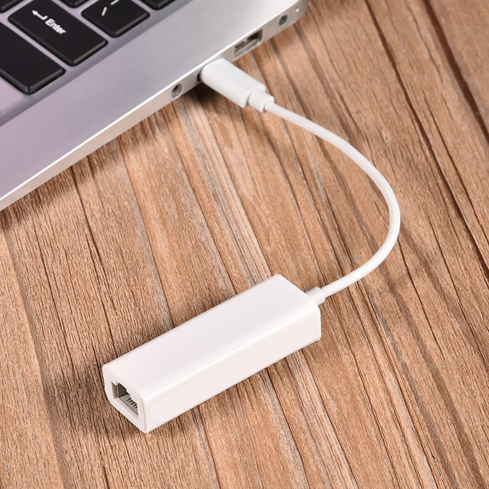 Annadue adapter typu C na RJ45 100 Mbps Ethernet LAN sieciowy do telefonu tablet