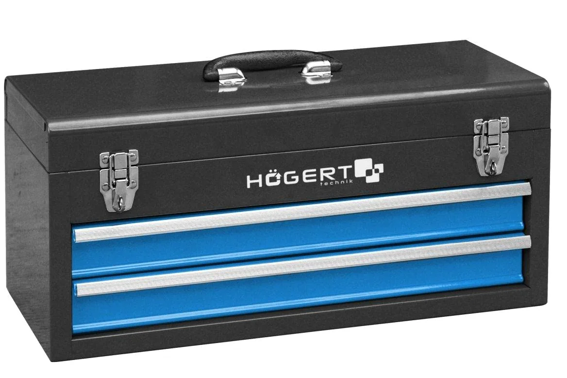 Hogert Technik HT7G074 walizka narzędziowa z uchwytem, czarna