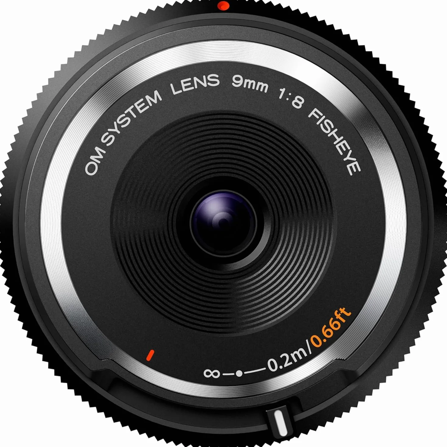 OM SYSTEM Soczewka 9 mm 1:8.0 Fish Eye Body Cap MFT czarna