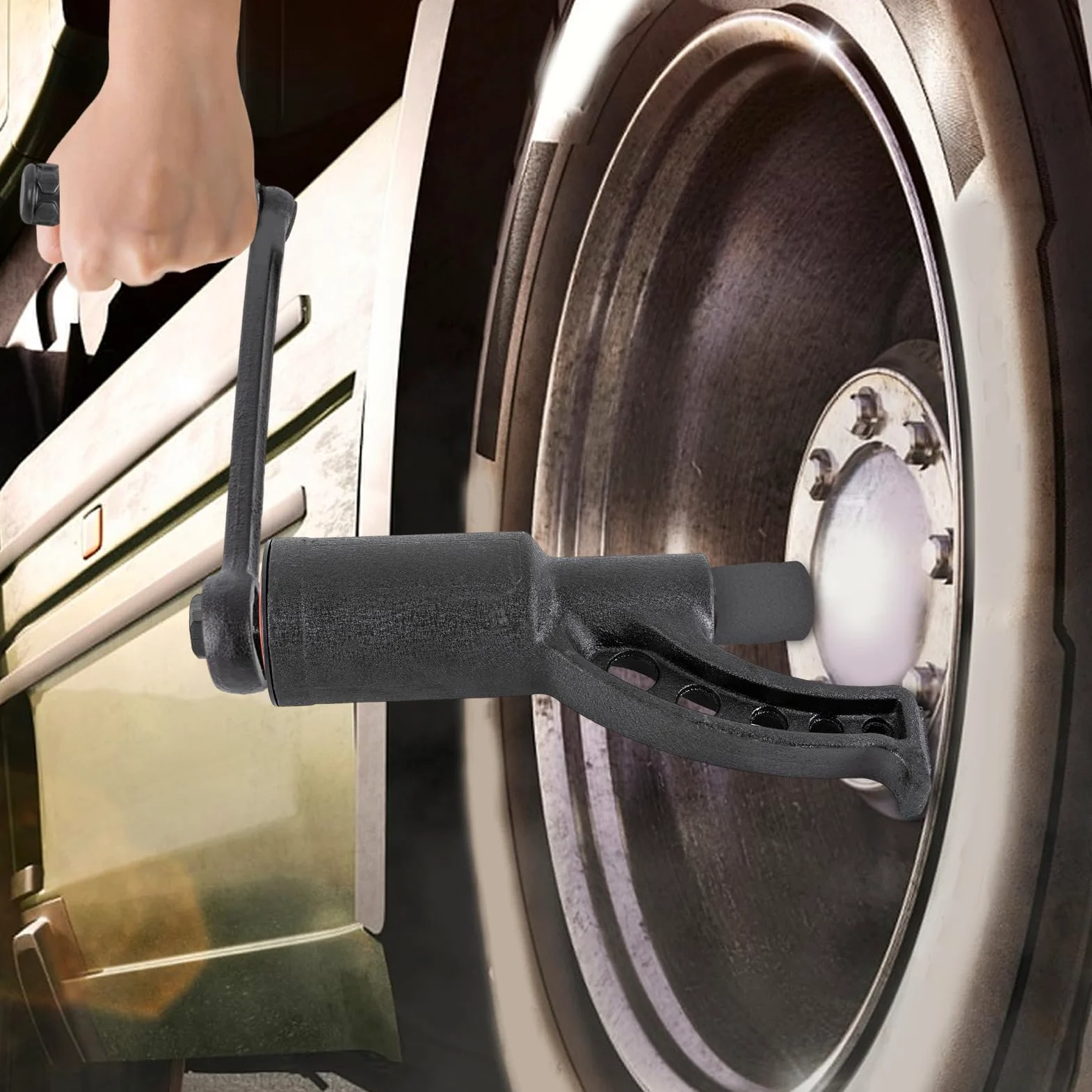 Klucz dynamometryczny 1:64 Torque Multiplier Set Wrench Lug Nut Torque Multiplier 4800 Nm Heavy Torque Multiplier Wrench zestaw kluczy użytkowych i pojazdów rolniczych, samochodów ciężarowych,