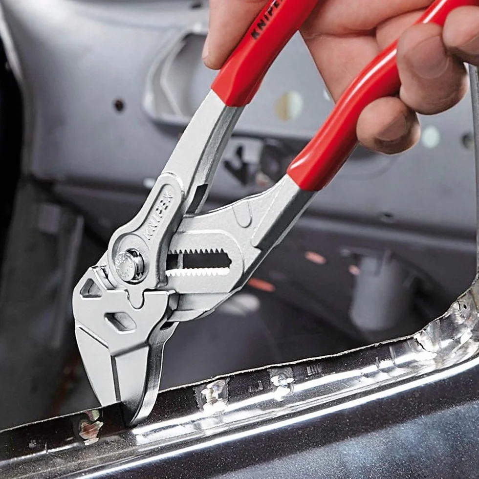 KNIPEX Szczypce-klucz szczypce i klucz w jednym narzędziu chromowany z tworzywa sztucznego, powlekane 300 mm, 86 03 300