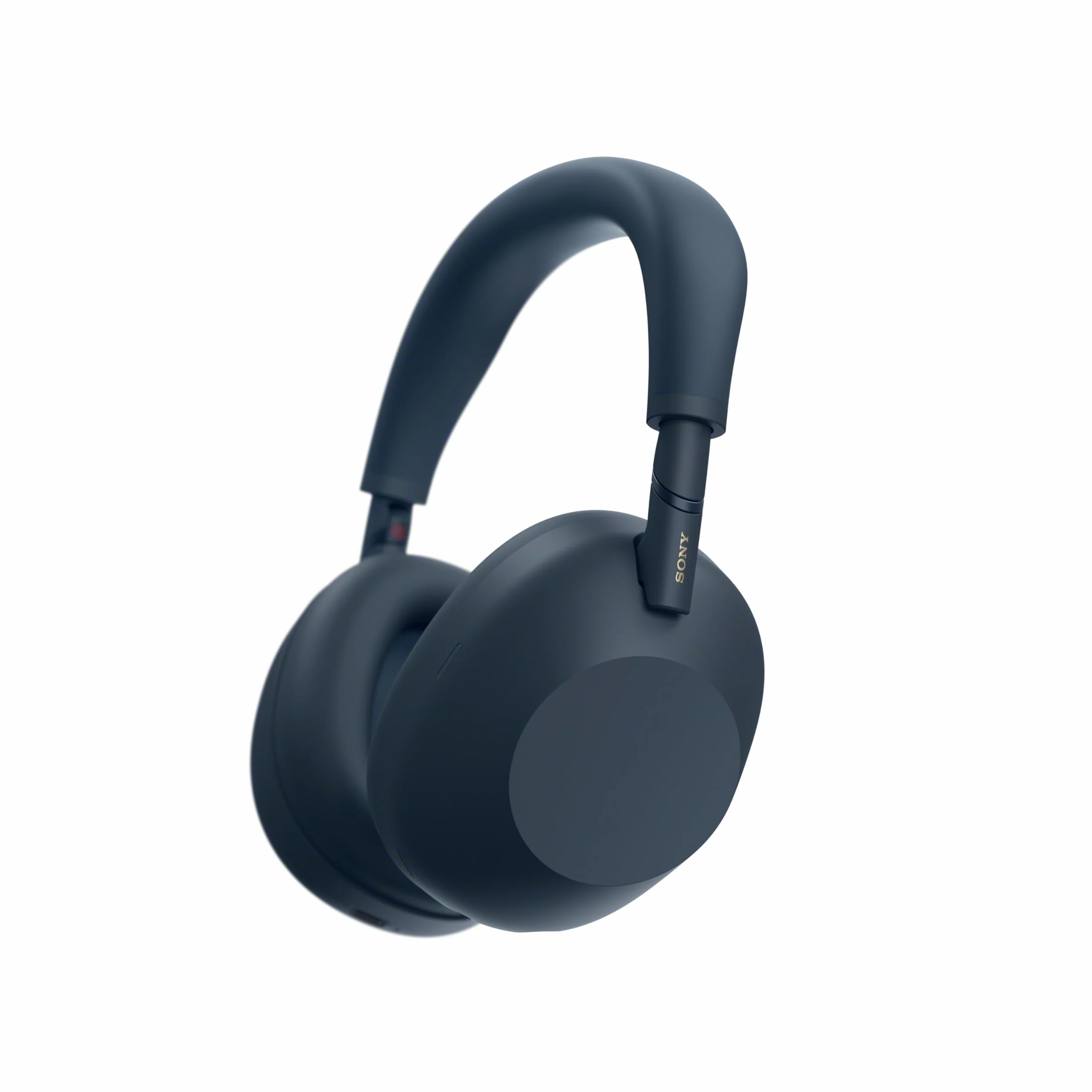 SONY WH-1000XM6 Flagowe bezprzewodowe słuchawki nauszne z redukcją szumów, wyjątkowy dźwięk Hi-Res, najwyższy komfort, składana konstrukcja, wytrzymałe etui, akumulator 30 HR, iOS i Android -granatowe