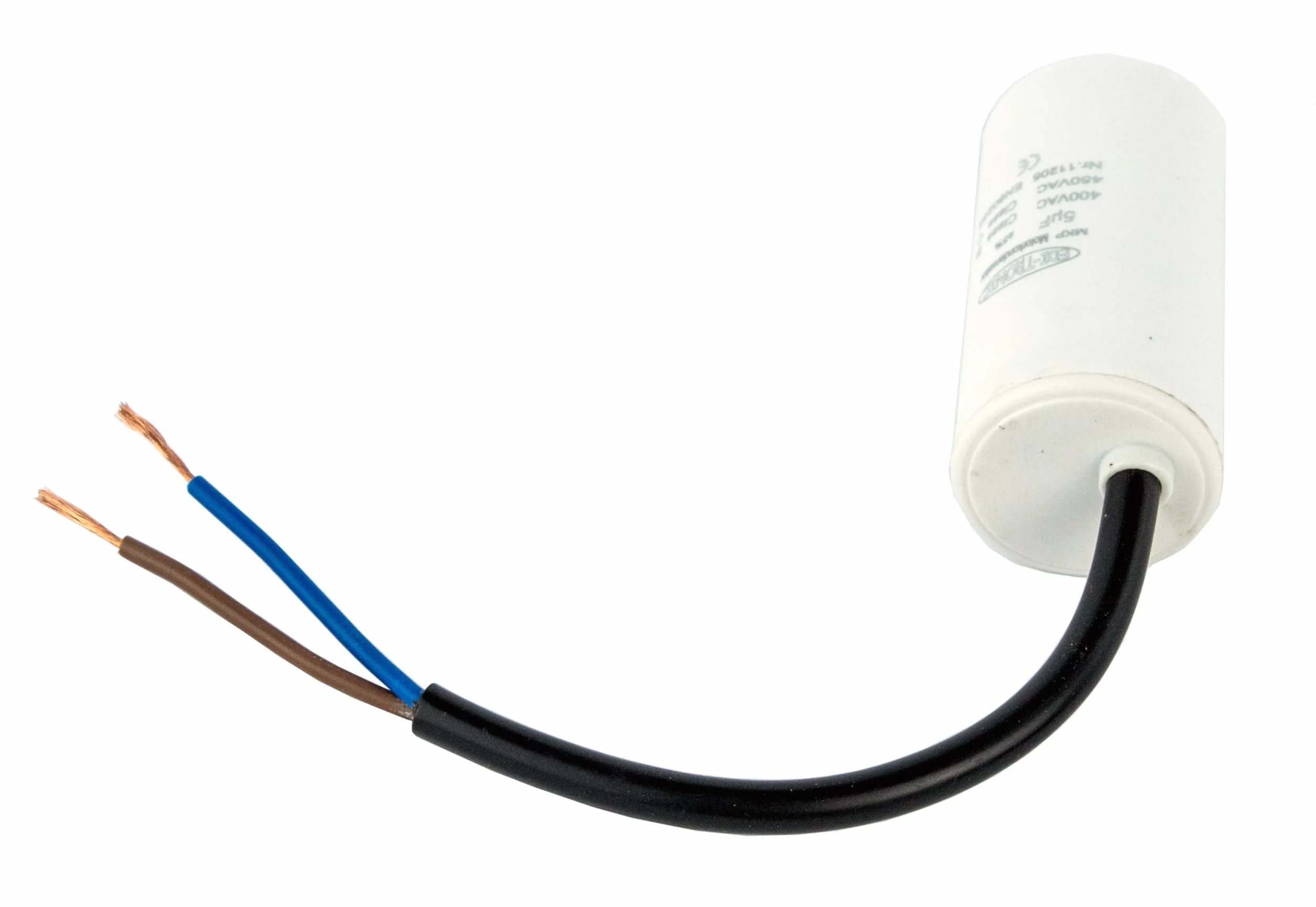 Kondensator rozruchowy silnikowy 5µF 450V